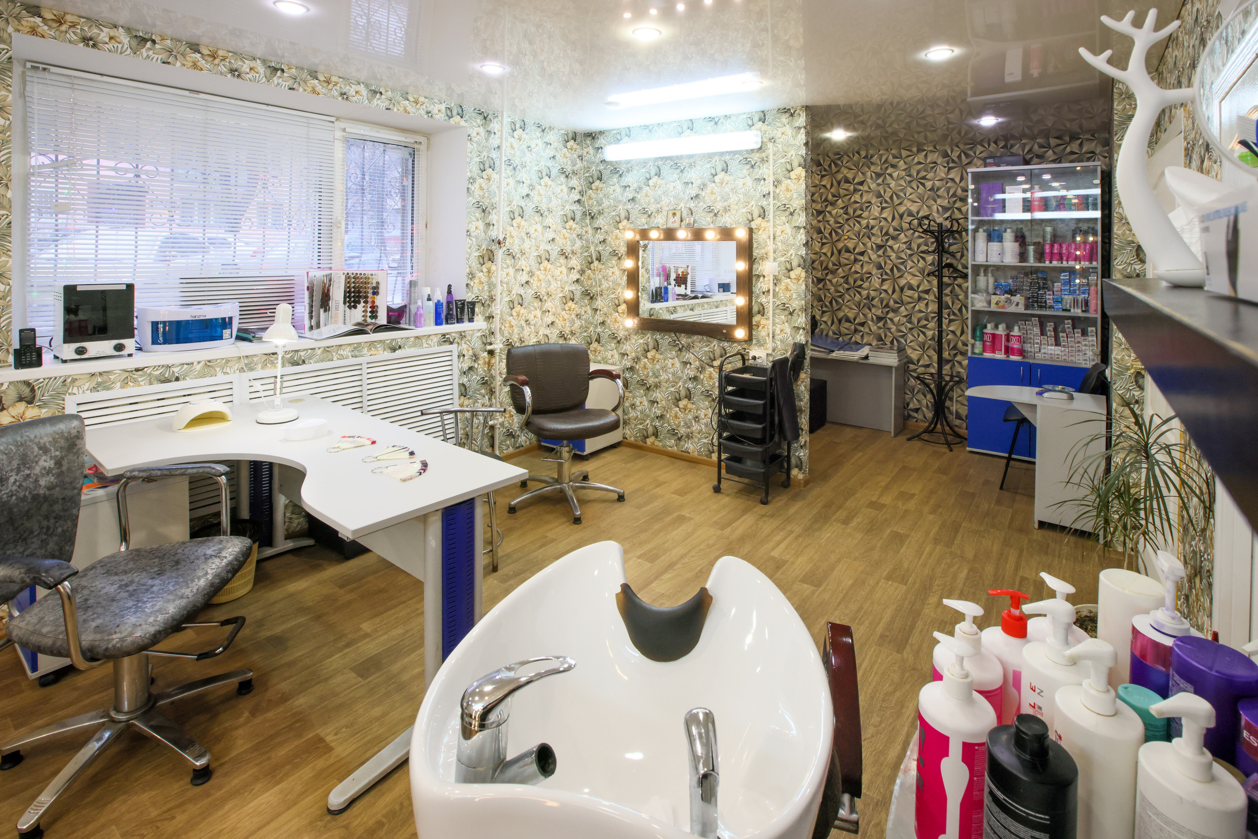 Интерьерная фотосъемка для парикмахерской Felicita, Тула. Фотограф в Туле Крупский АнДРей. Фотостудия «КАДР71» в Туле
