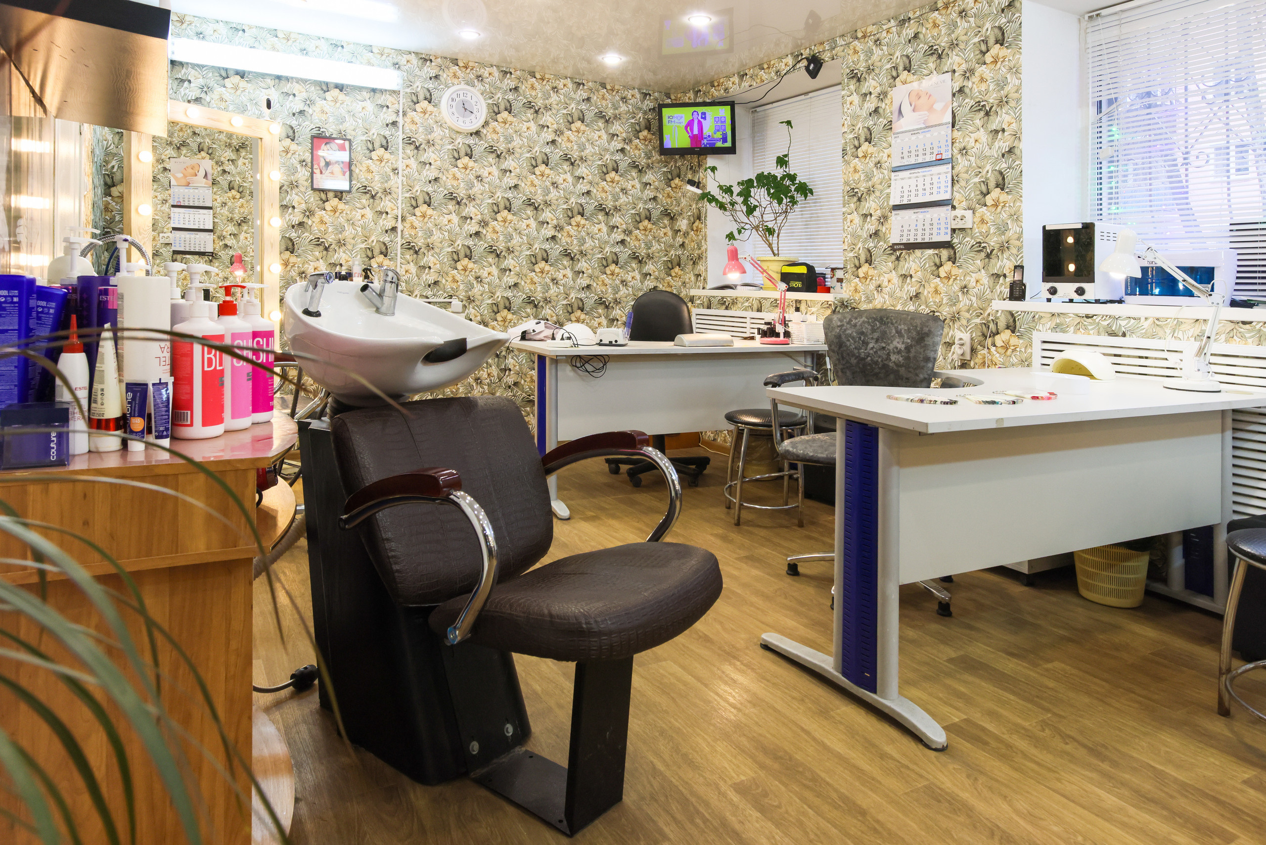 Интерьерная фотосъемка для парикмахерской Felicita, Тула. Фотограф в Туле Крупский АнДРей. Фотостудия «КАДР71» в Туле