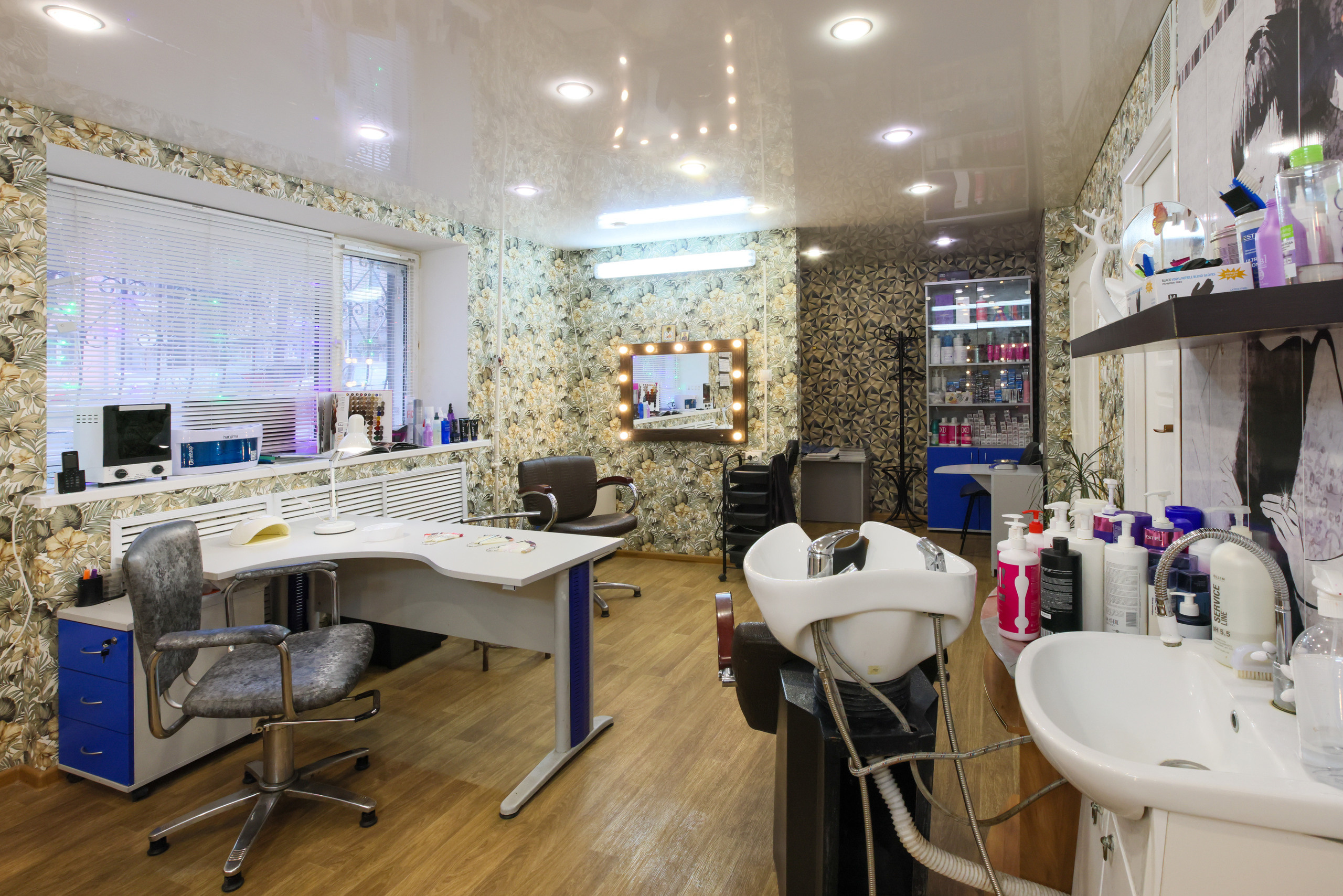 Интерьерная фотосъемка для парикмахерской Felicita, Тула. Фотограф в Туле Крупский АнДРей. Фотостудия «КАДР71» в Туле