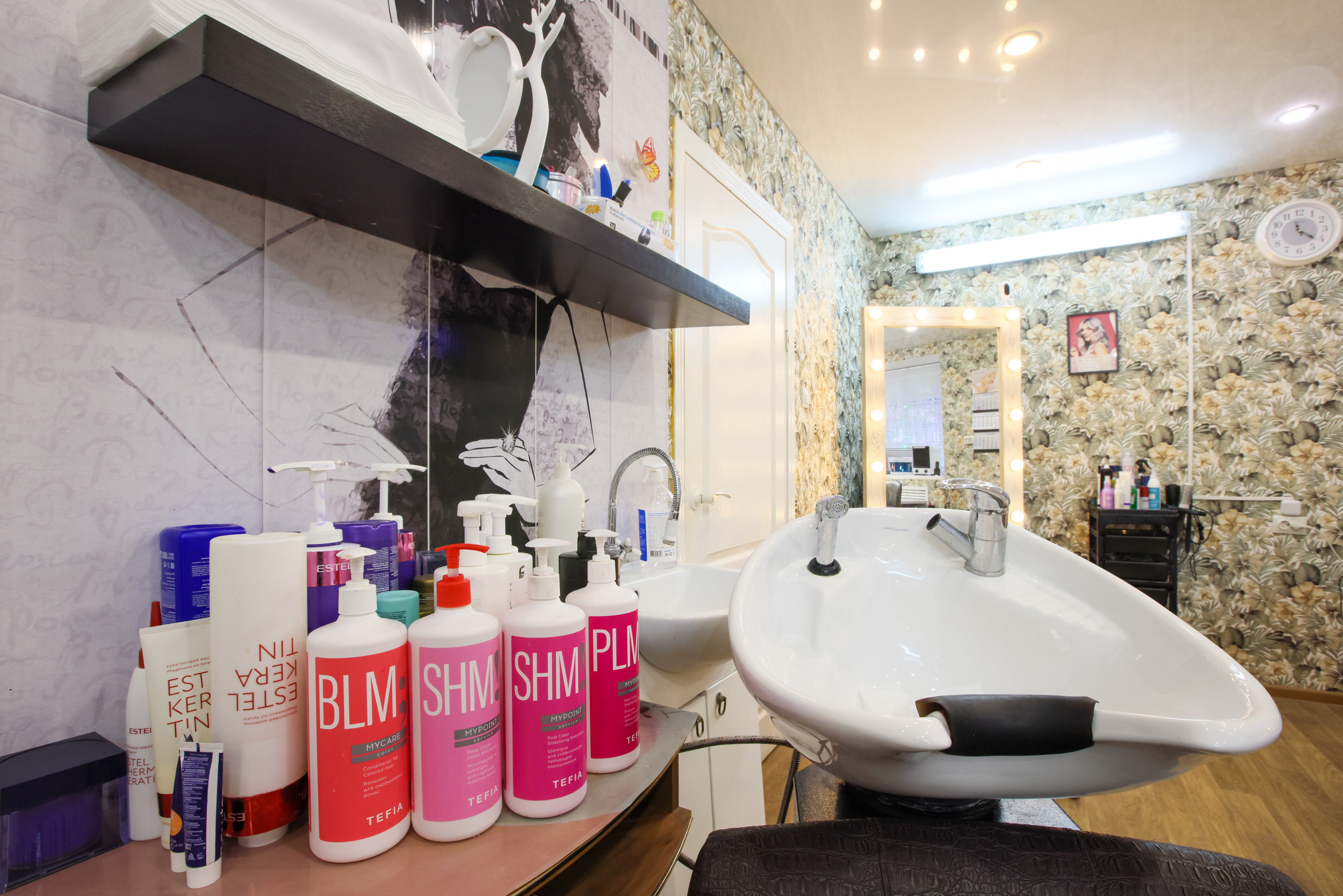 Интерьерная фотосъемка для парикмахерской Felicita, Тула. Фотограф в Туле Крупский АнДРей. Фотостудия «КАДР71» в Туле