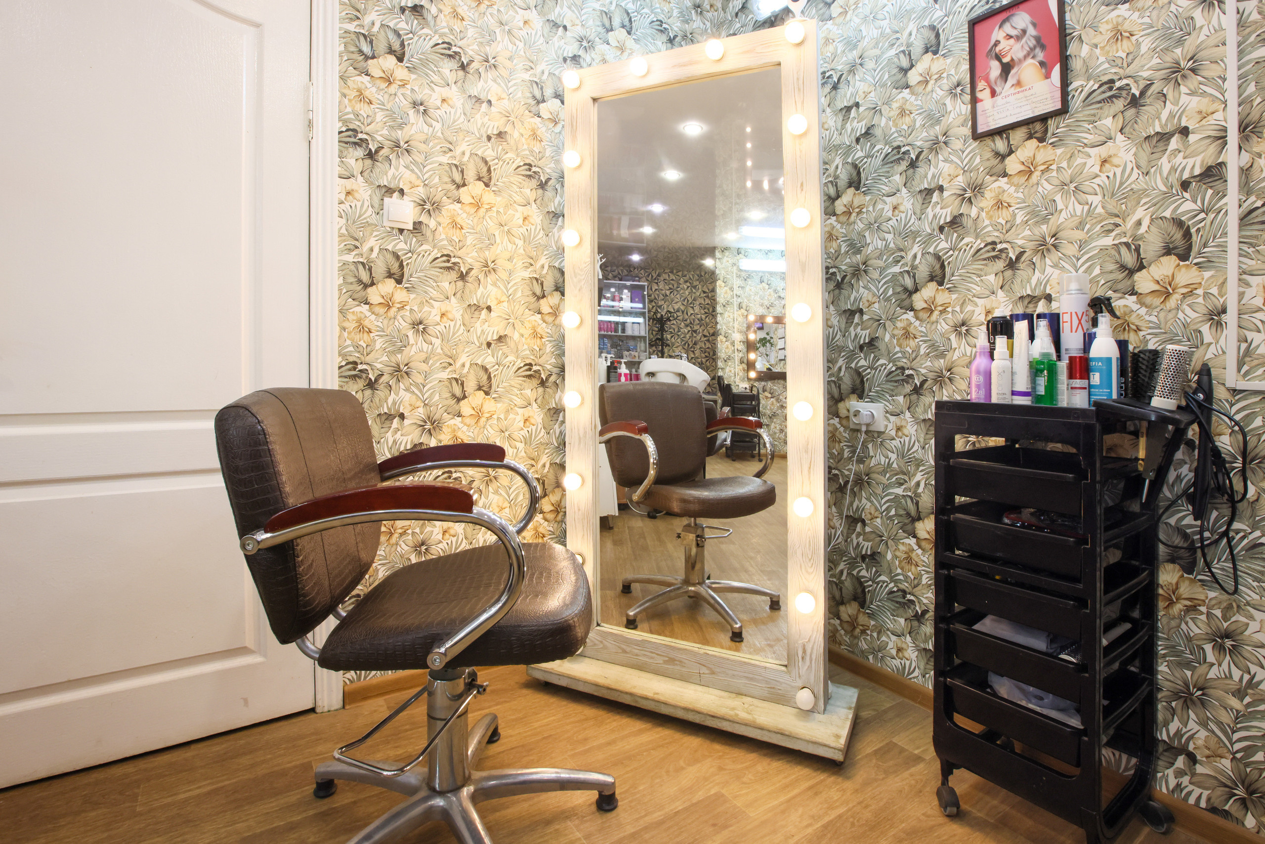 Интерьерная фотосъемка для парикмахерской Felicita, Тула. Фотограф в Туле Крупский АнДРей. Фотостудия «КАДР71» в Туле