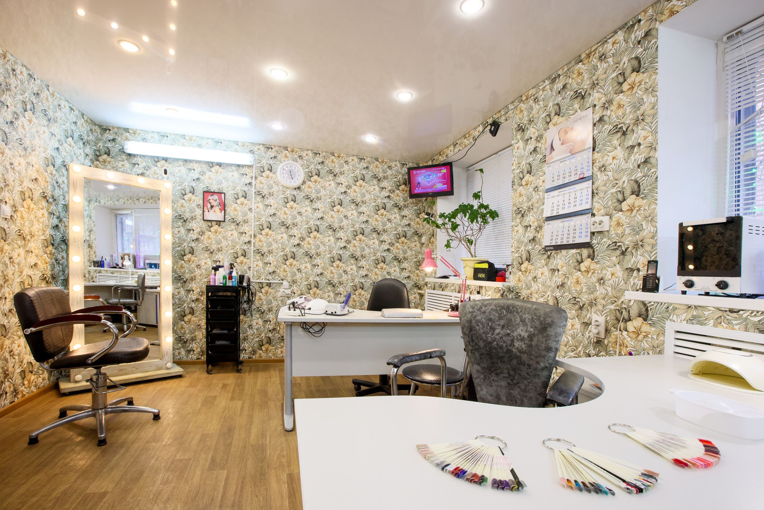 Интерьерная фотосъемка для парикмахерской Felicita, Тула. Фотограф в Туле Крупский АнДРей. Фотостудия «КАДР71» в Туле