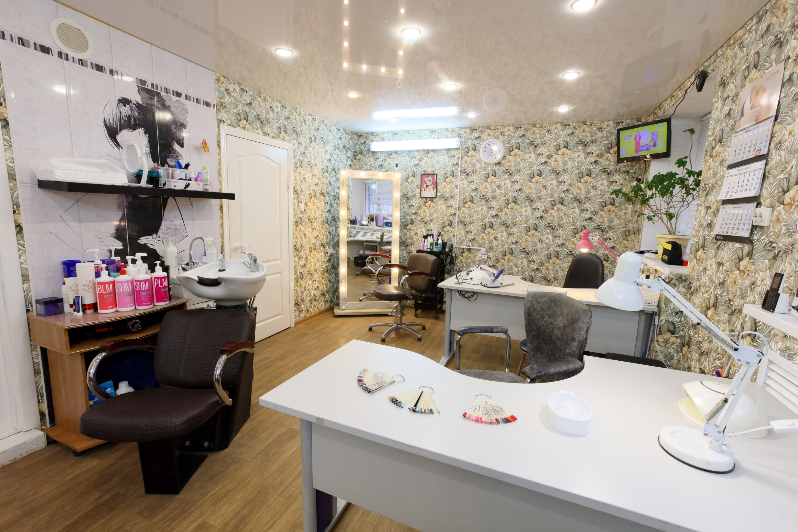 Интерьерная фотосъемка для парикмахерской Felicita, Тула. Фотограф в Туле Крупский АнДРей. Фотостудия «КАДР71» в Туле