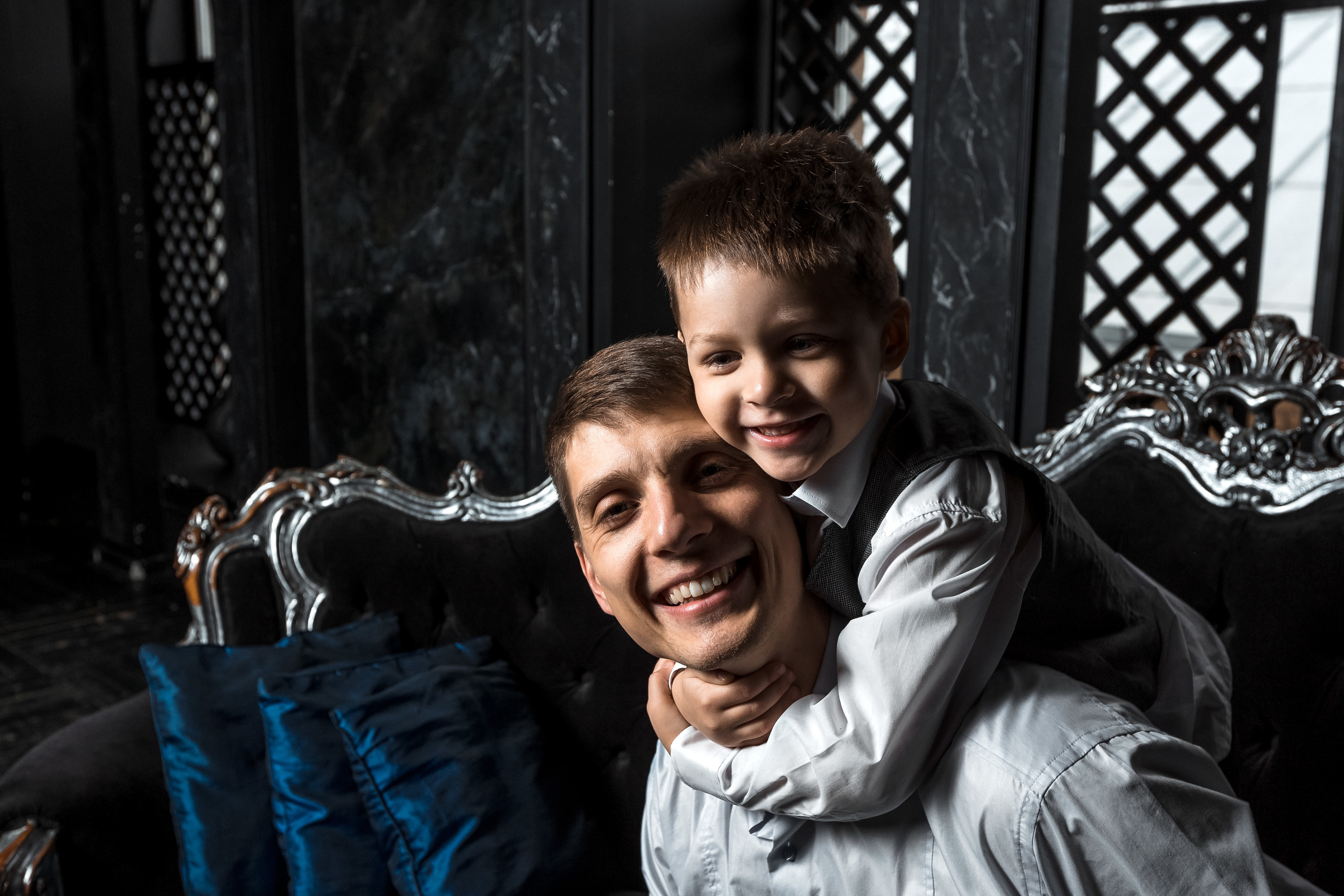 Peterfilm.ru - Семейная съемка в стиле "нуар". Семейный фотограф в Сан