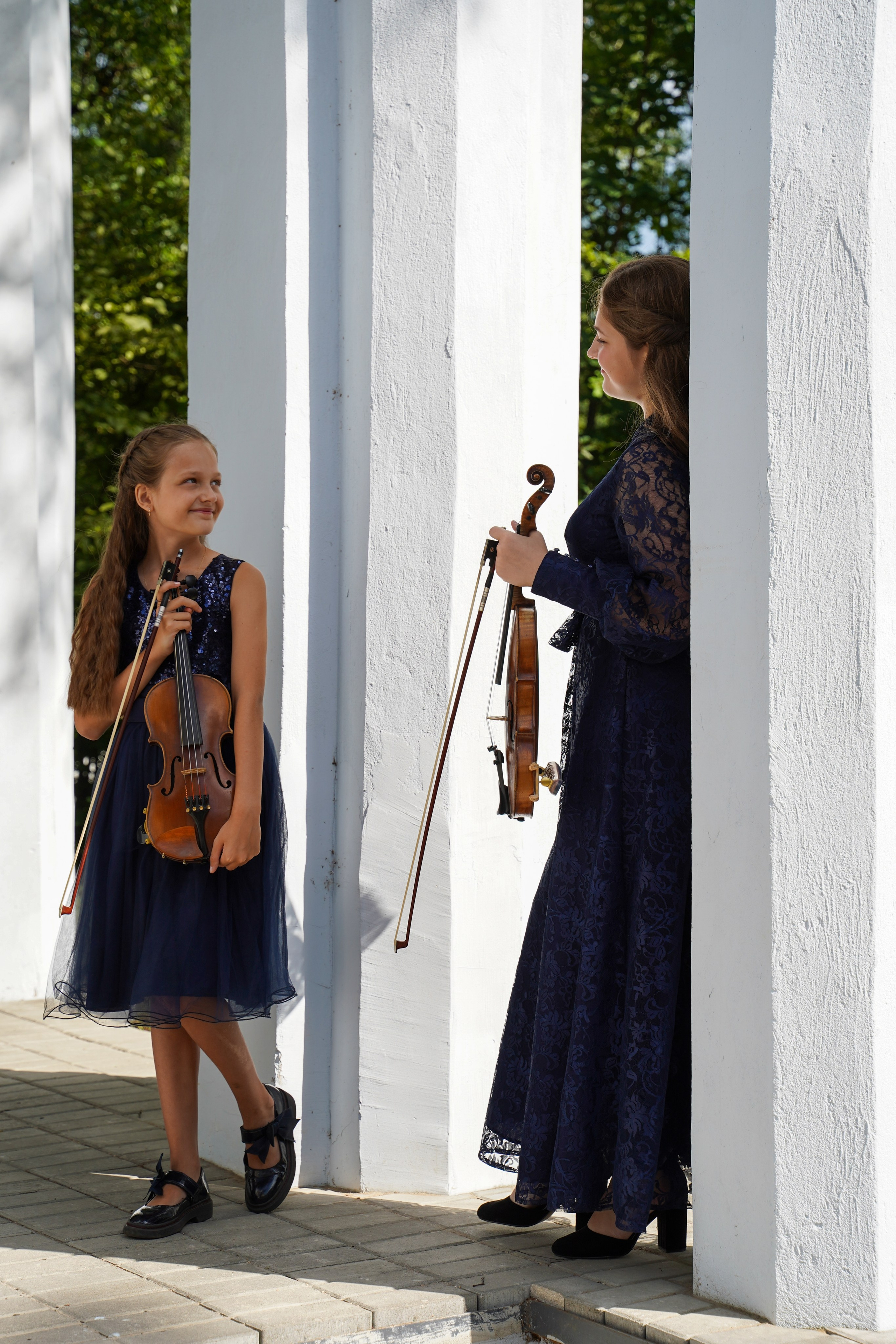 СКРИПАЧКИ. Фотограф Наталья Погодина в г. Обнинске