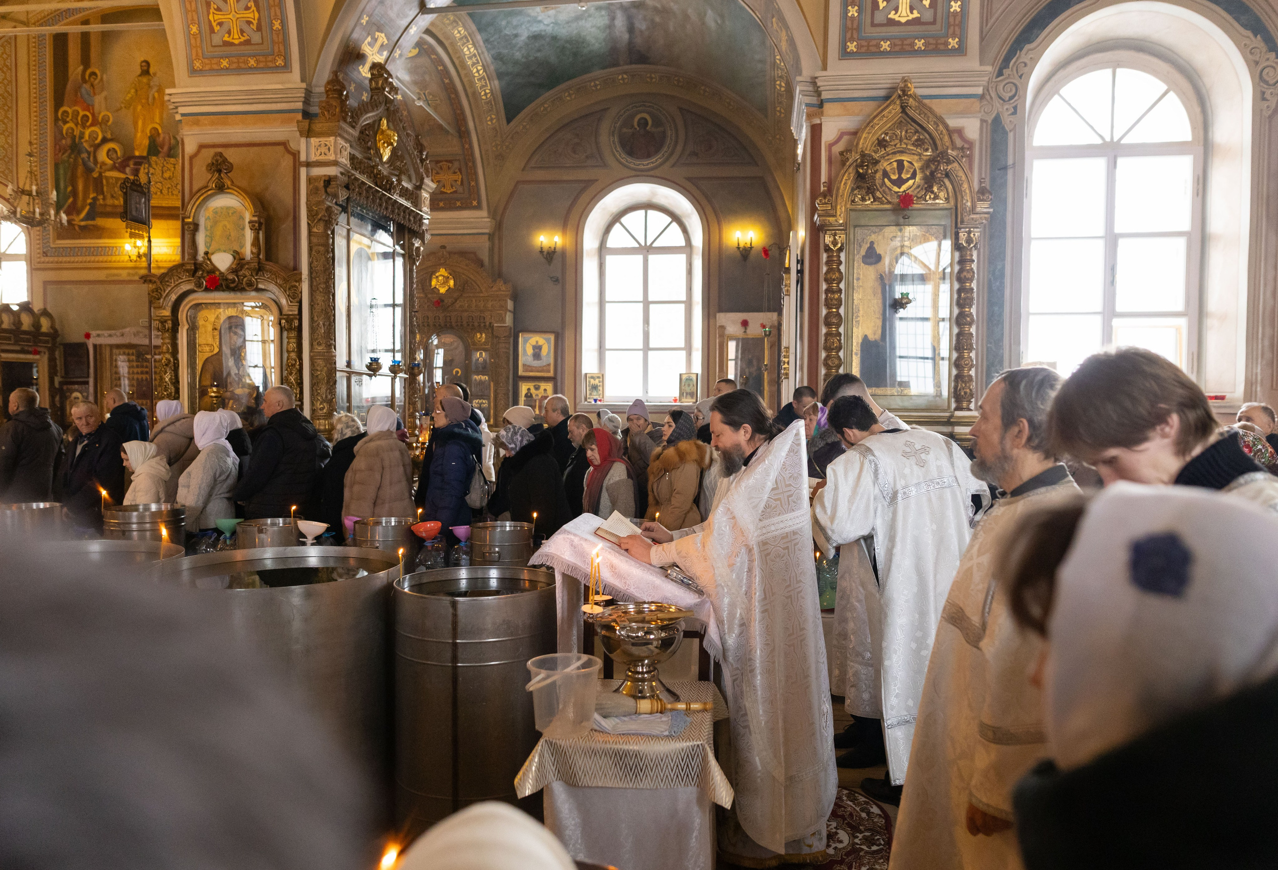 Крещение. Утренняя. Семейный и детский фотограф Анна Петракова