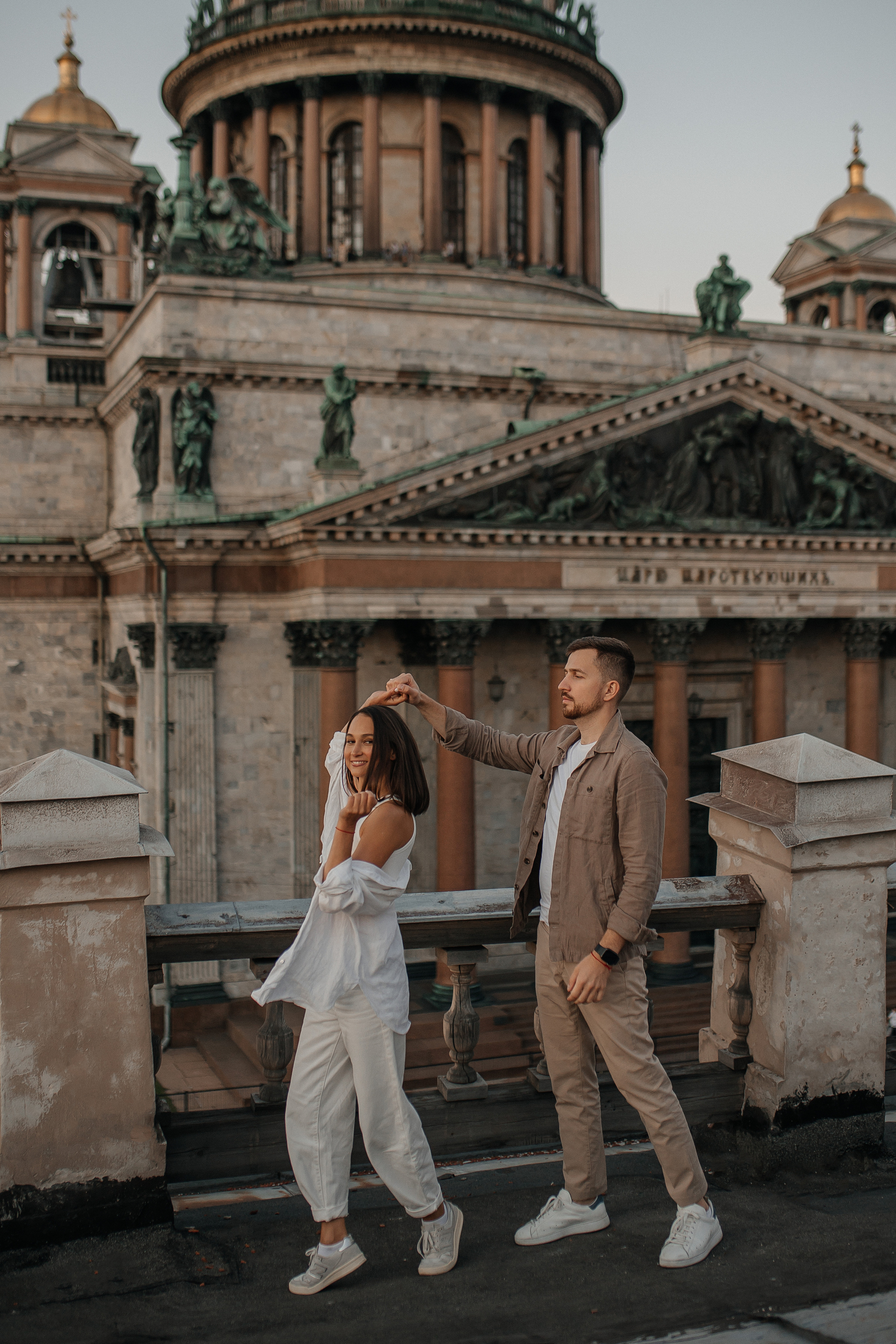 Ваня и Вика. крыши. Свадебный фотограф в Санкт-Петербурге Блинкова Екатерина