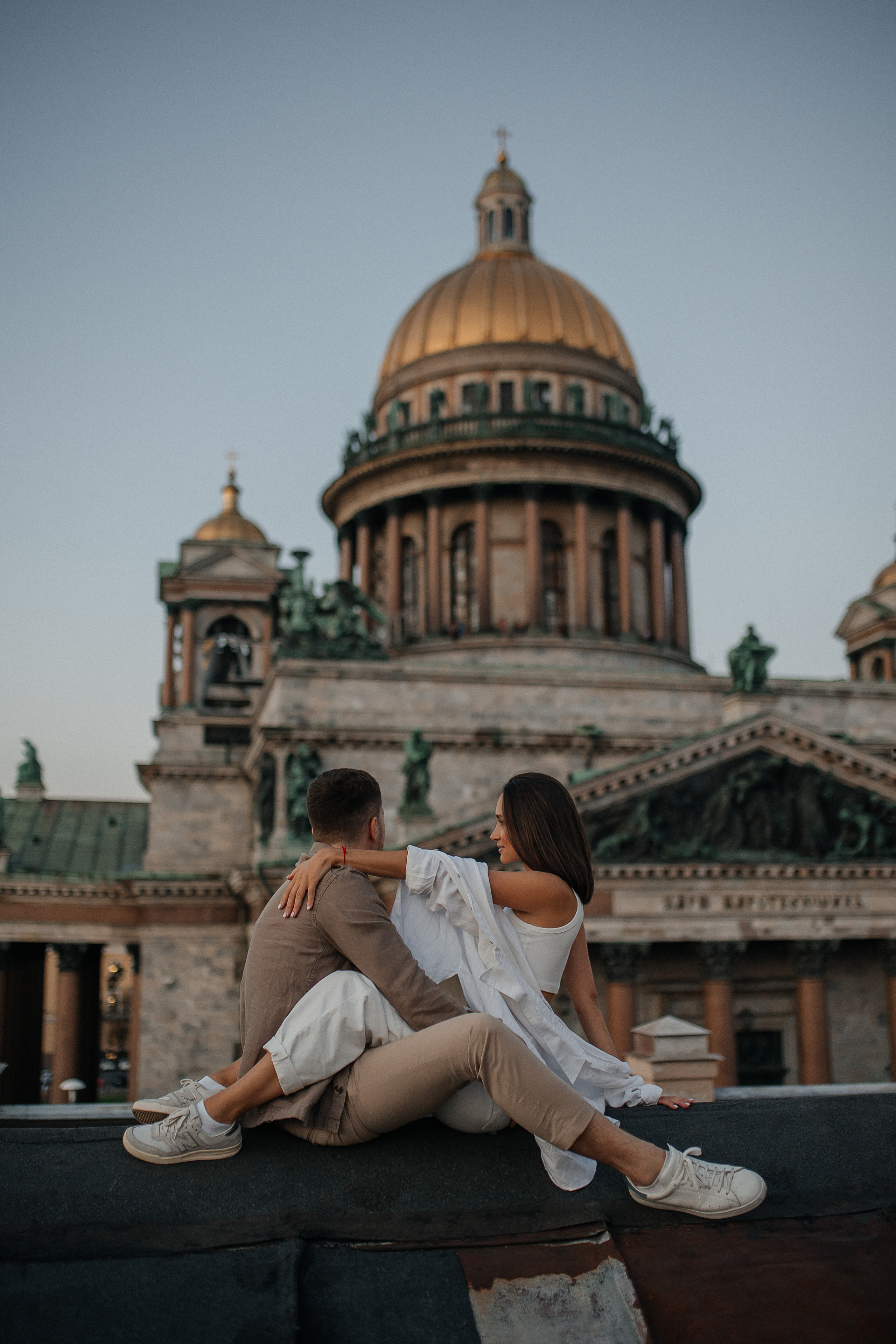 Ваня и Вика. крыши. Свадебный фотограф в Санкт-Петербурге Блинкова Екатерина