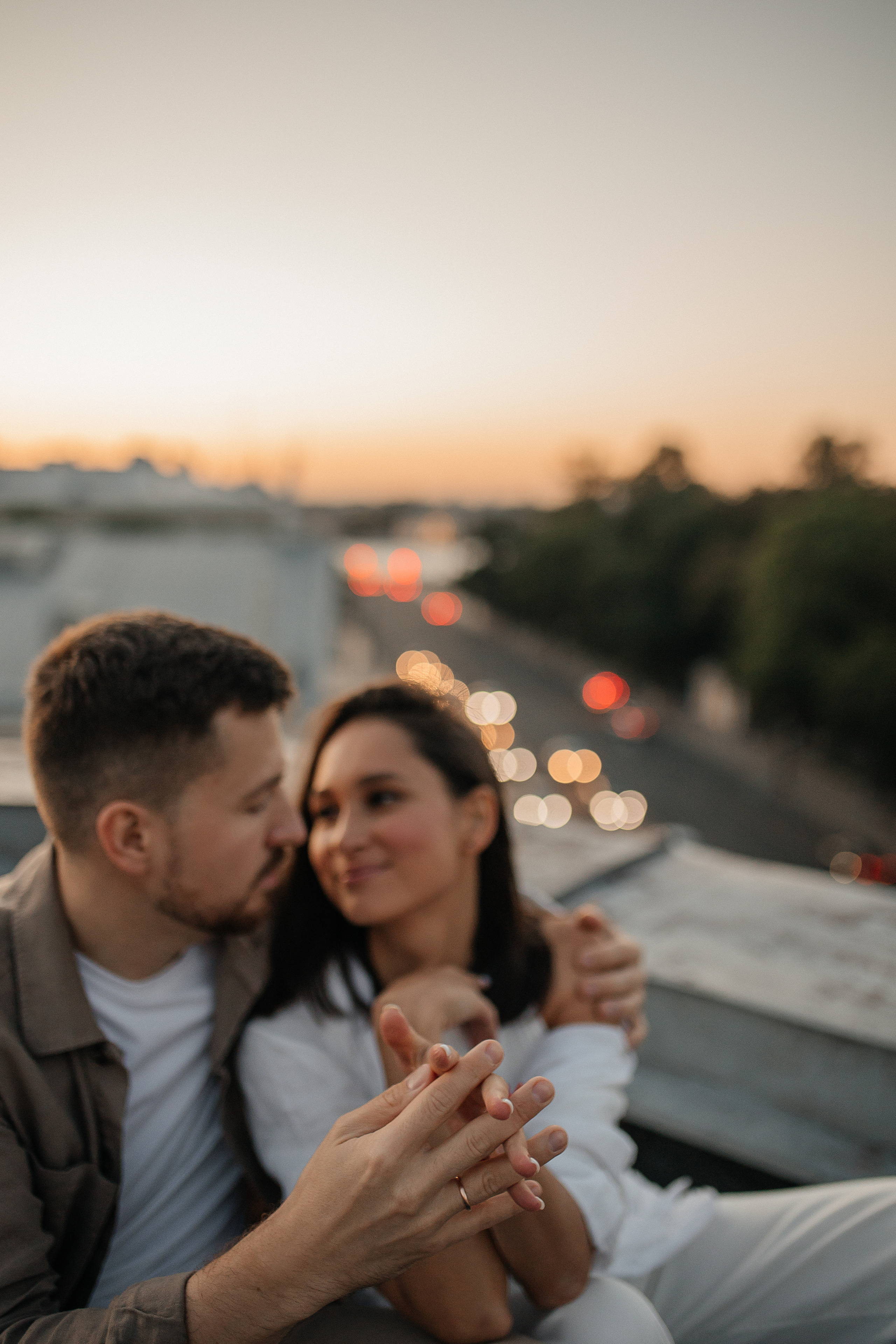 Ваня и Вика. крыши. Свадебный фотограф в Санкт-Петербурге Блинкова Екатерина