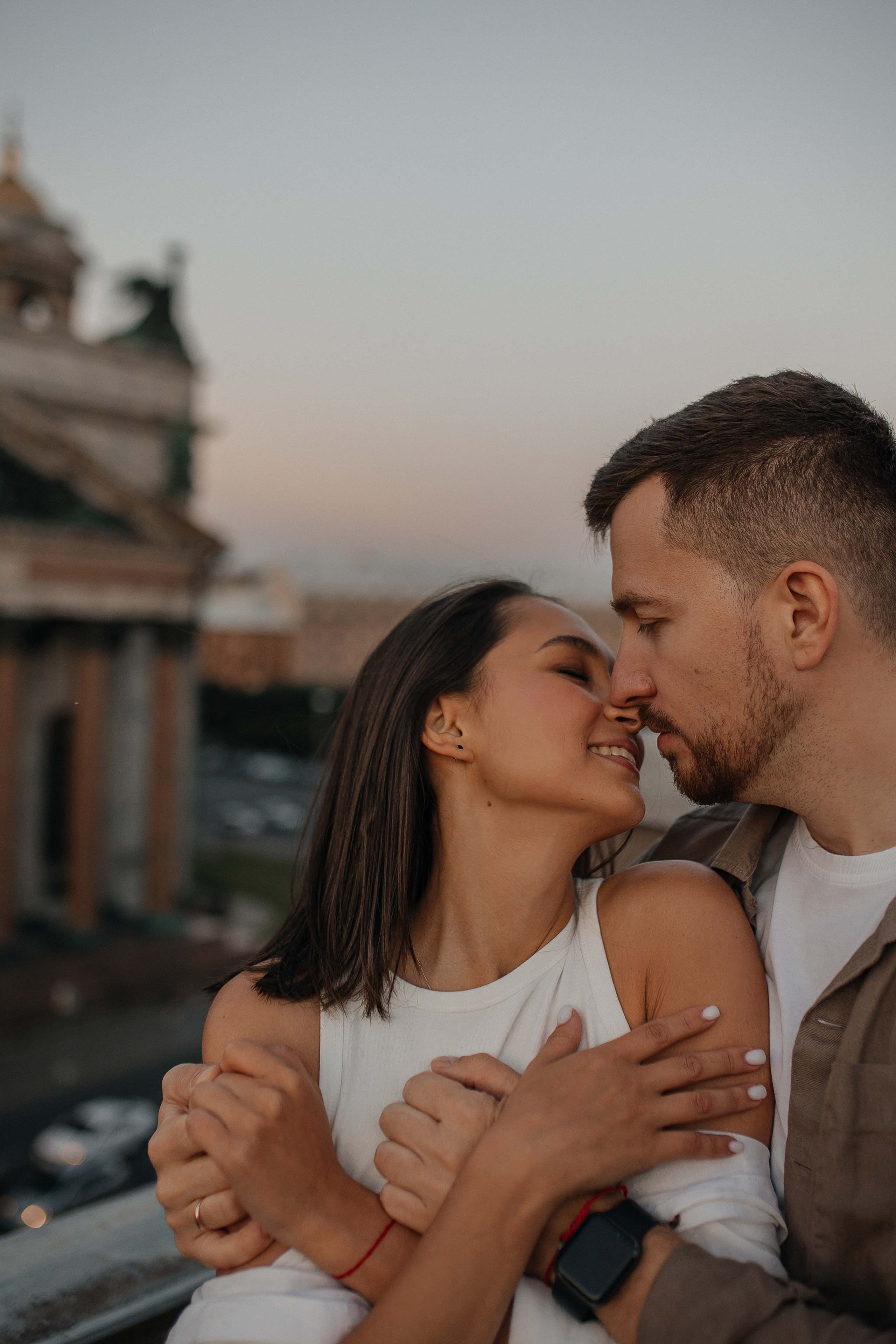 Ваня и Вика. крыши. Свадебный фотограф в Санкт-Петербурге Блинкова Екатерина