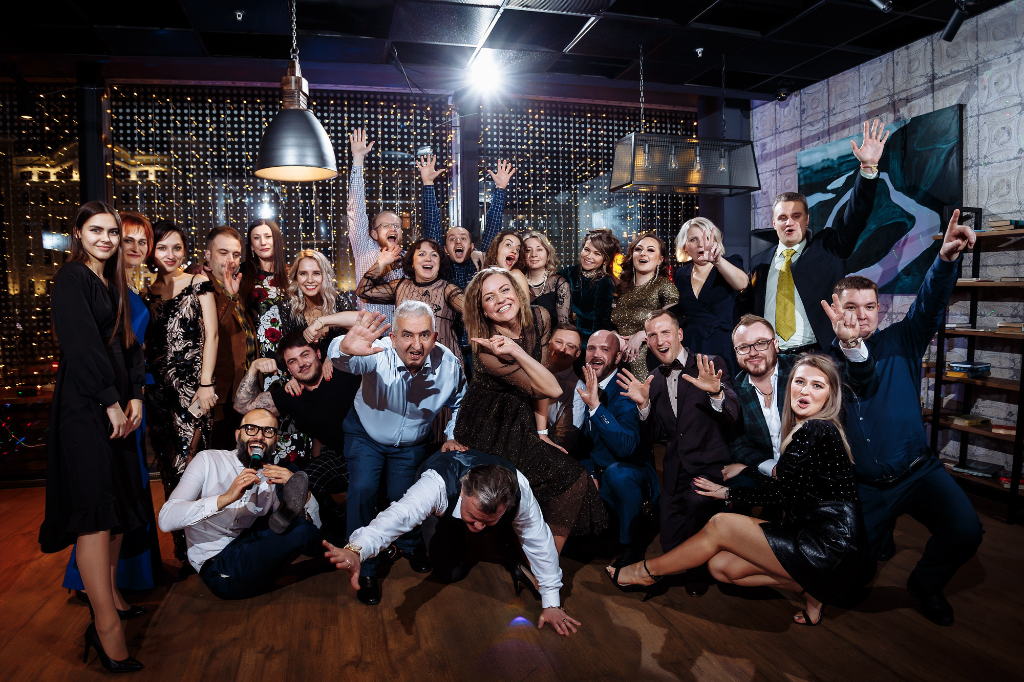 Новогодний корпоратив. Фотограф на свадьбу корпоратив репортаж Артем Бочаров Москва