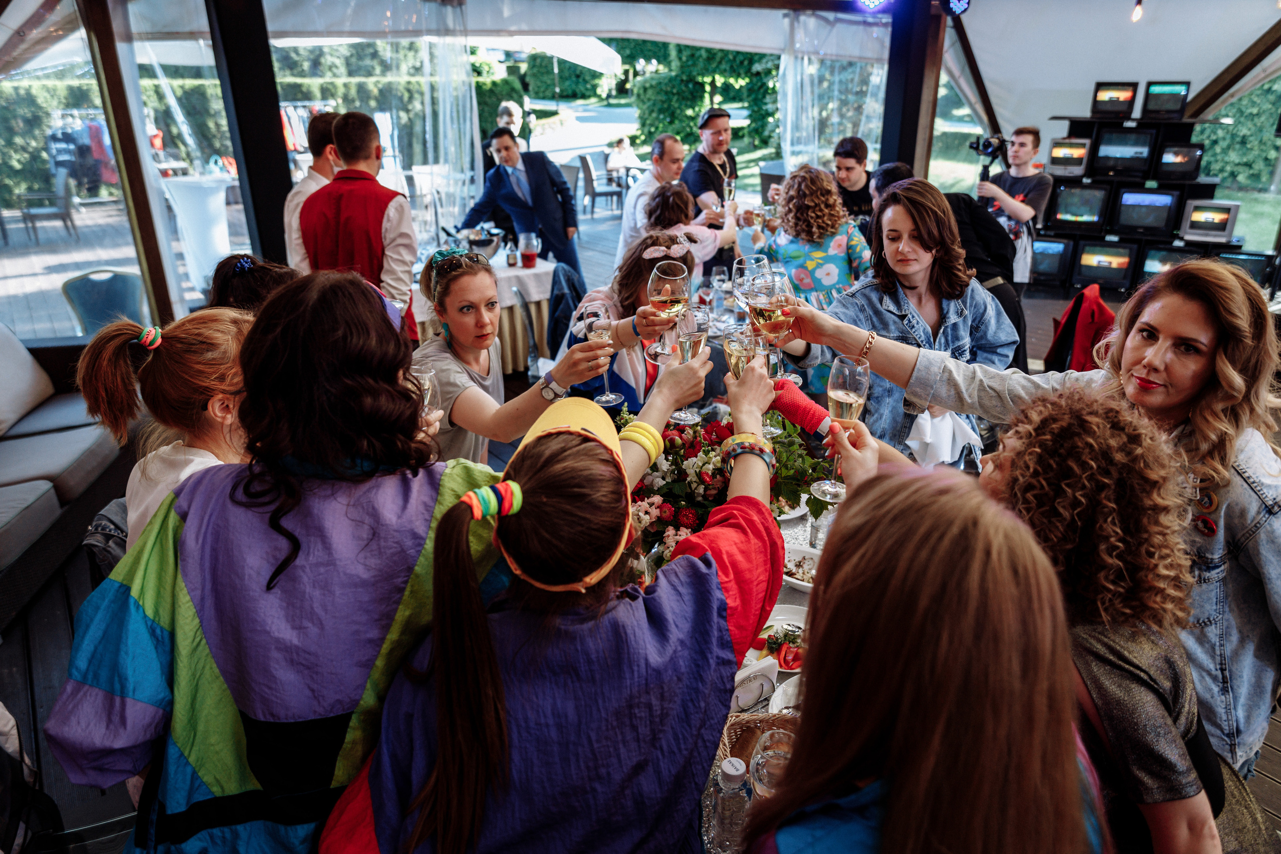 «Наши 90-е». Фотограф на свадьбу корпоратив репортаж Артем Бочаров Москва