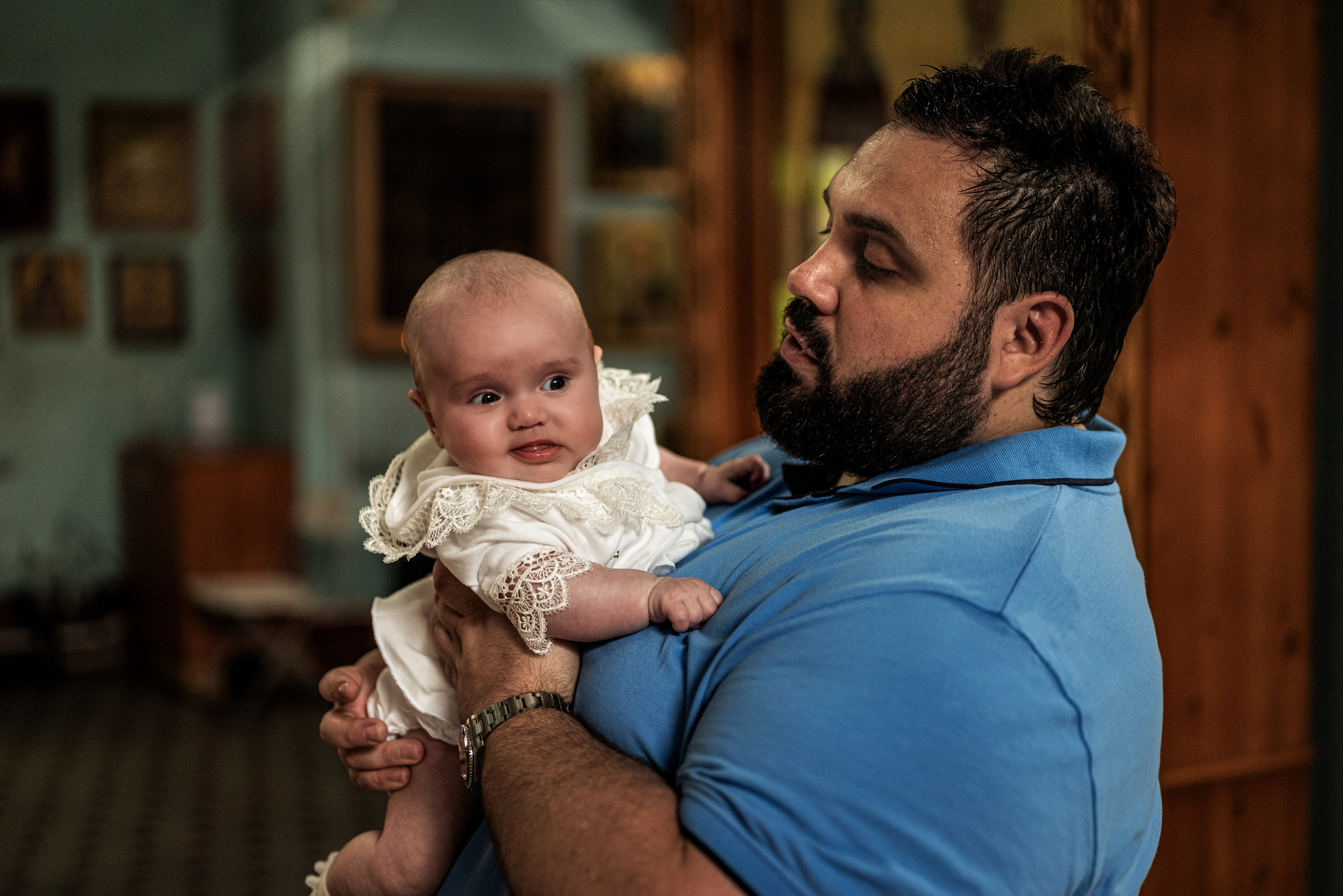 Крещение Анна. Семейный и детский фотограф Москва