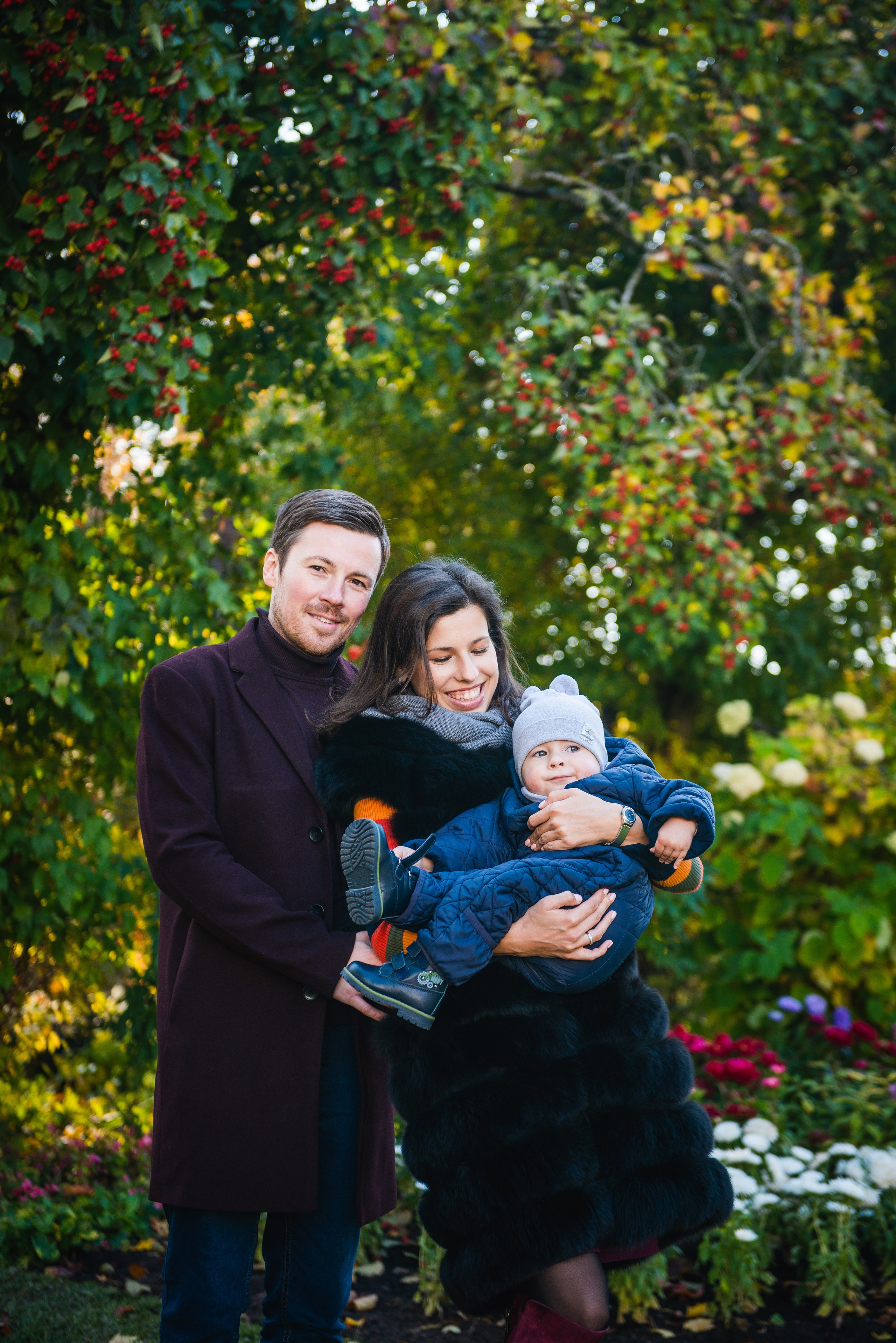 Егор, Валерия и Андрей осенняя прогулка. Портретный, семейный и свадебный фотограф в Санкт-Петербурге и в Пушкине Ширяев Денис