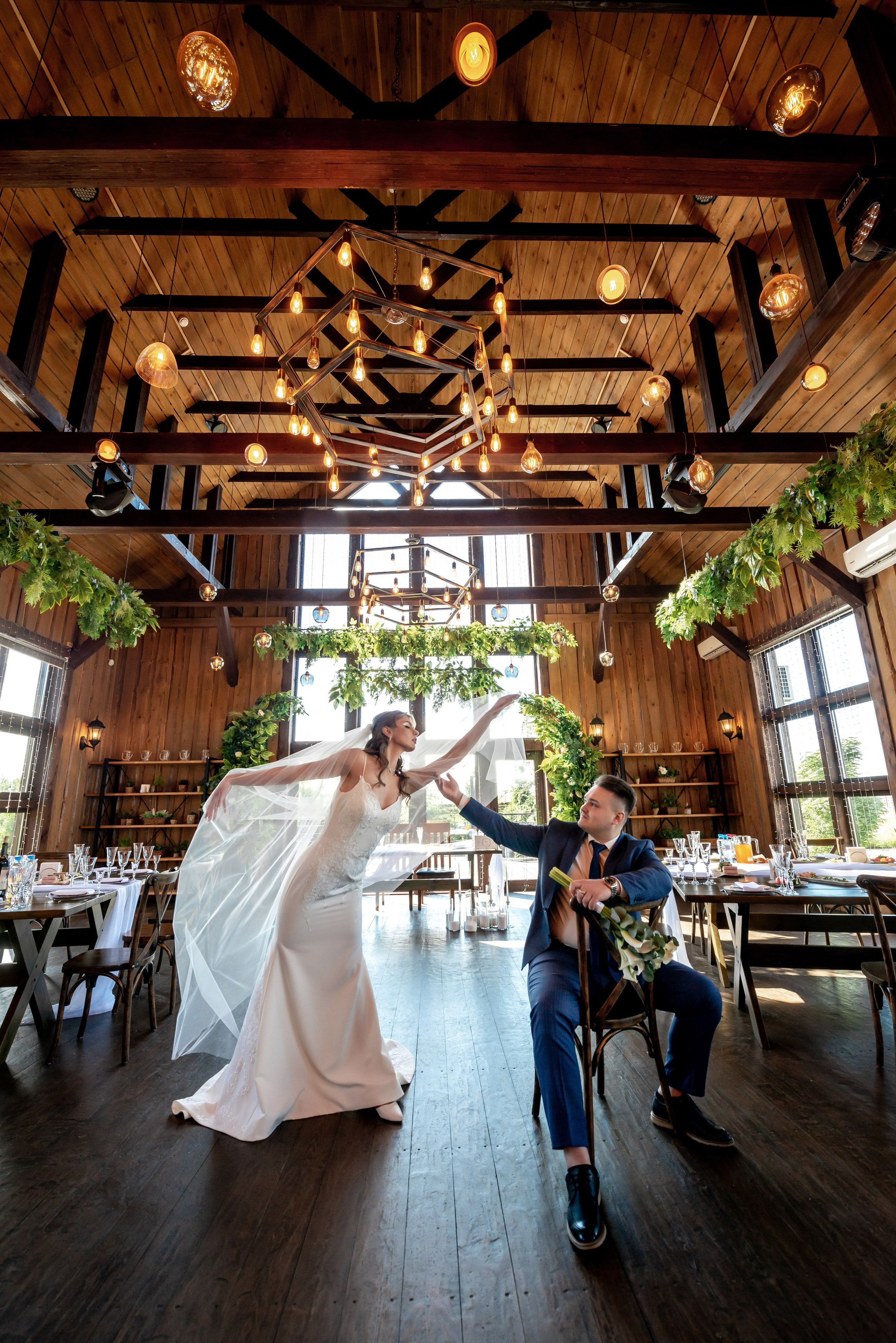 Анастасия и Иван (фотосессия в банкетном зале Амбар № 1, холм Троицкая Гора). Портретный, семейный и свадебный фотограф в Санкт-Петербурге и в Пушкине Ширяев Денис