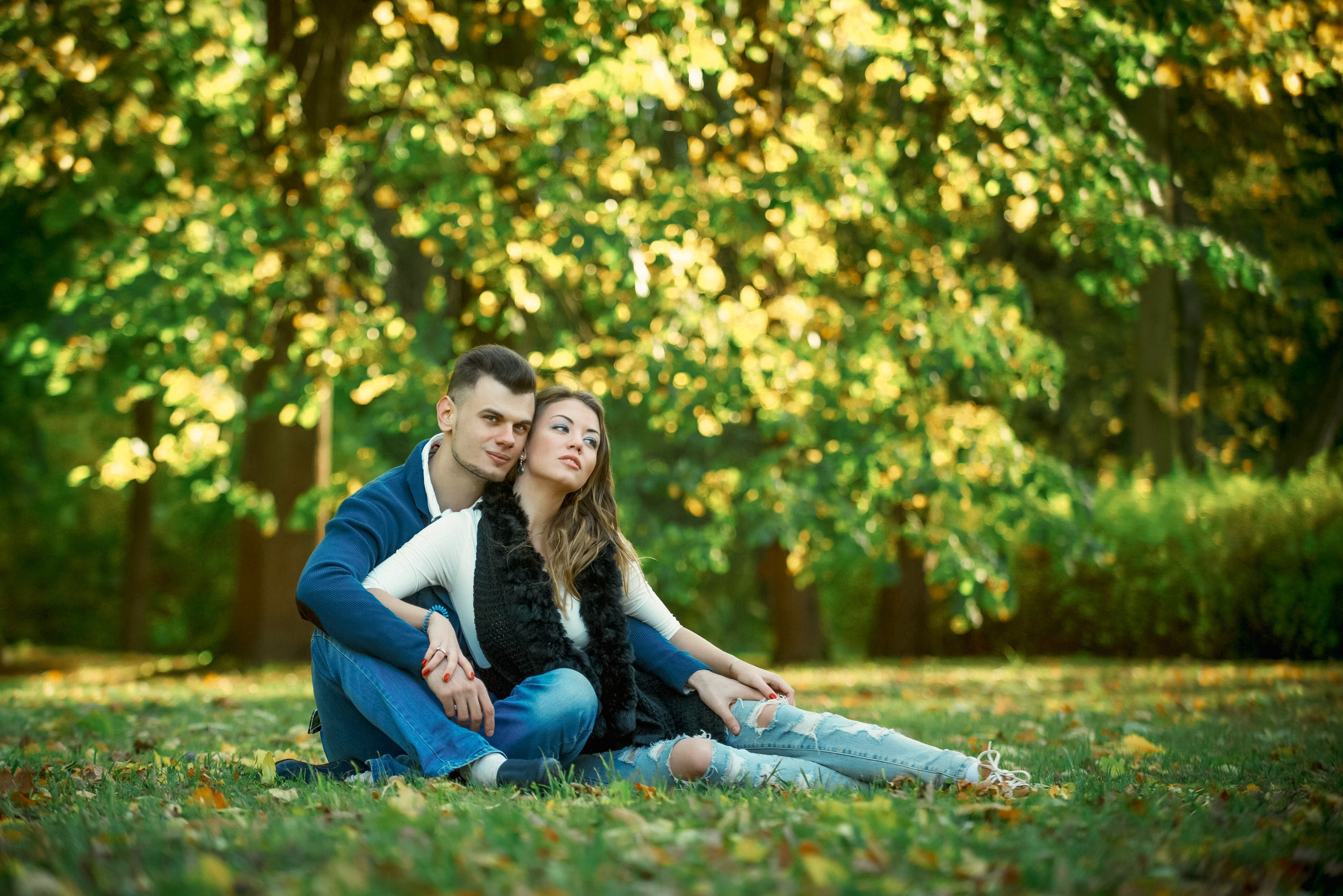 Love story в Пушкине в Екатерининском и Александровском парке. Портретный, семейный и свадебный фотограф в Санкт-Петербурге и в Пушкине Ширяев Денис