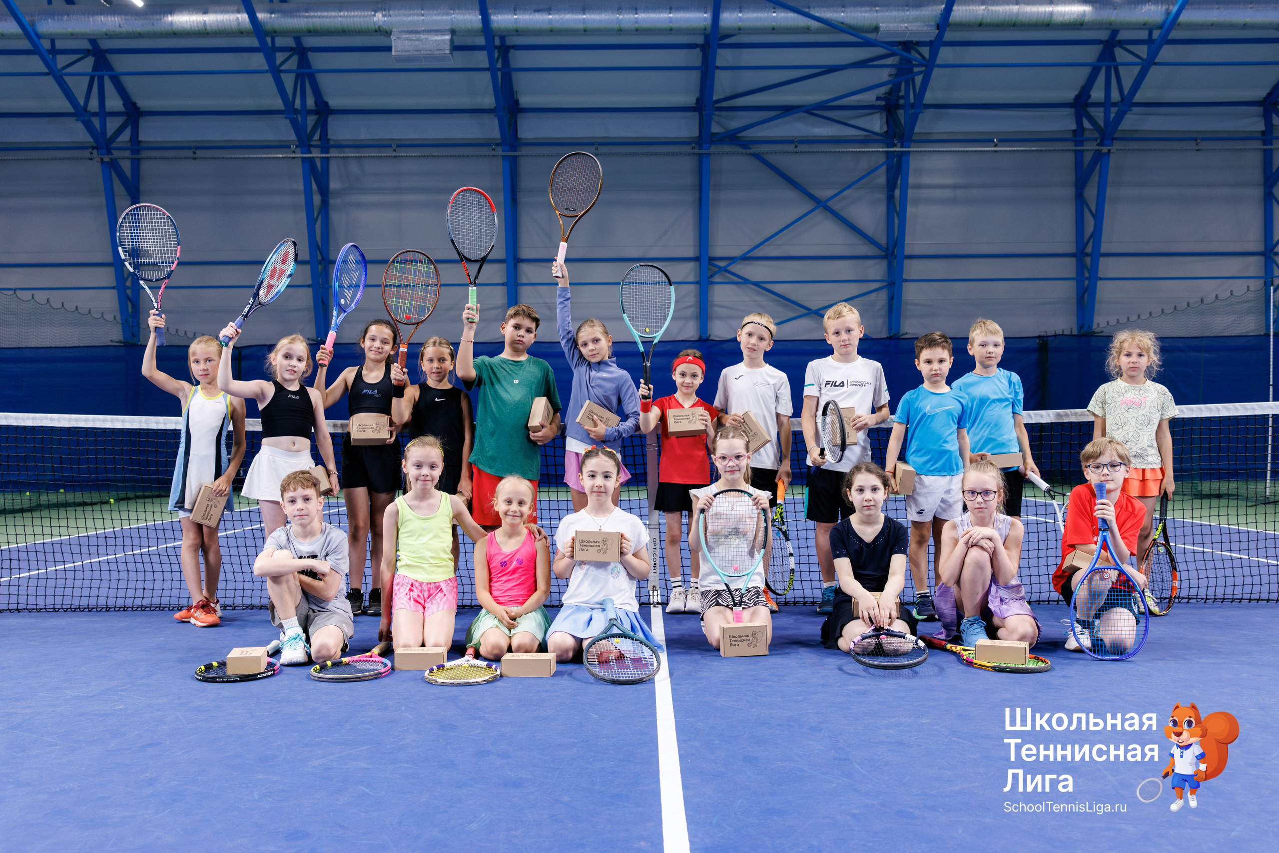 Фото с турнира ШТЛ в Skorik Tennis Center
