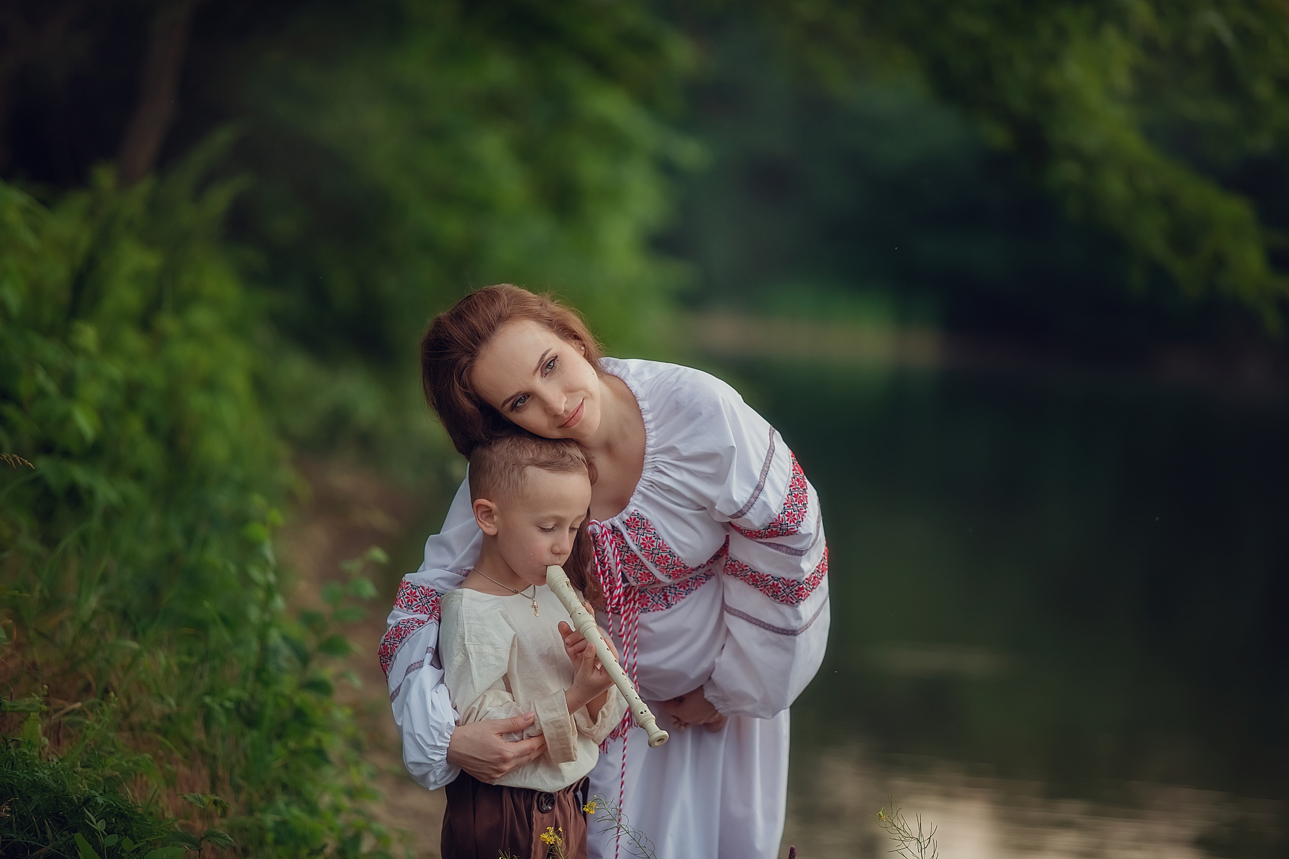 В русско-народном стиле. Семейный и детский фотограф Екатерина Савёлова