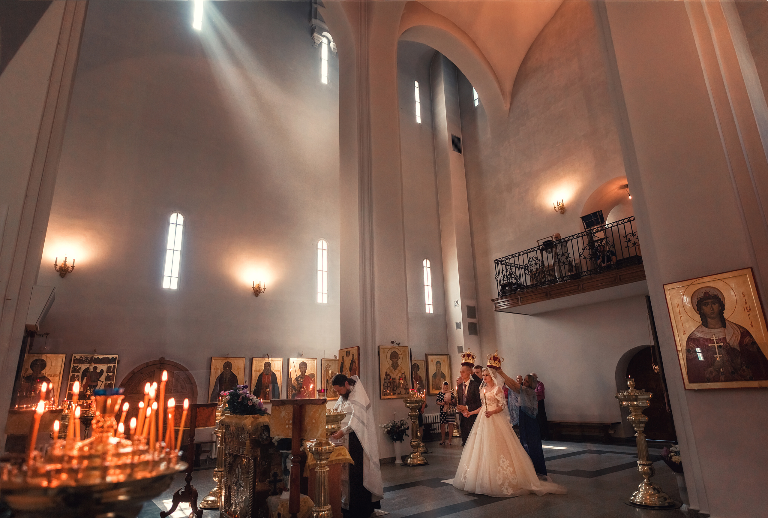 Венчание. Свято-Никольский храм ст. Кавказская. Семейный и детский фотограф Екатерина Савёлова