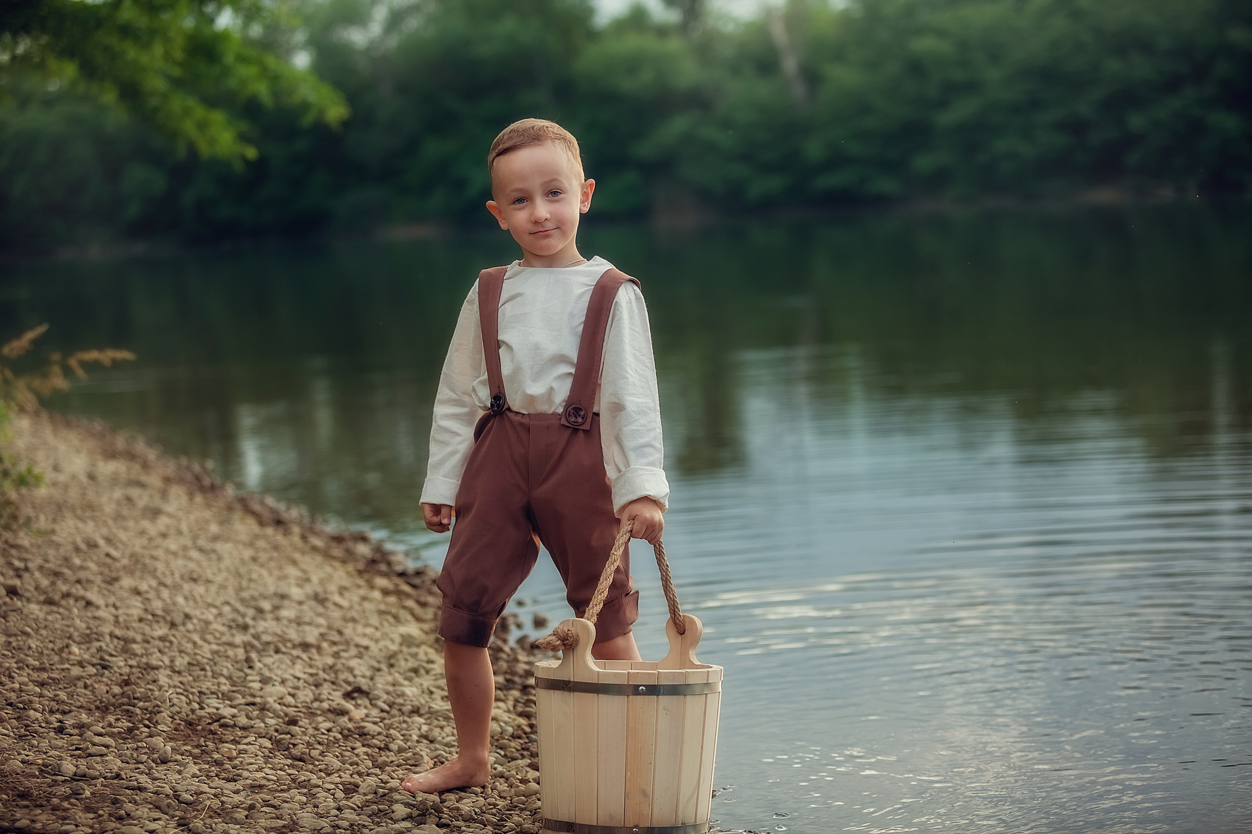 В русско-народном стиле. Семейный и детский фотограф Екатерина Савёлова