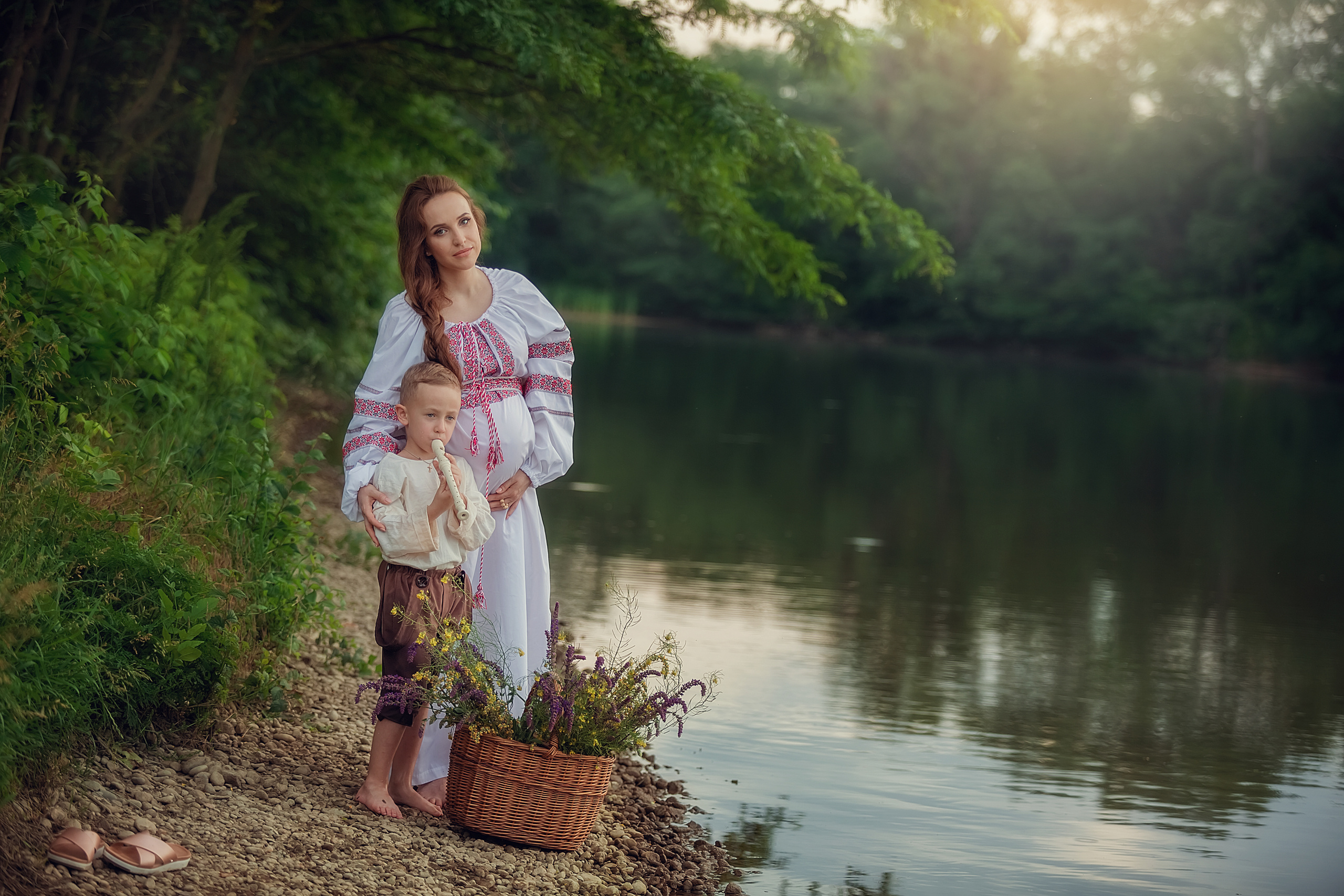 В русско-народном стиле. Семейный и детский фотограф Екатерина Савёлова