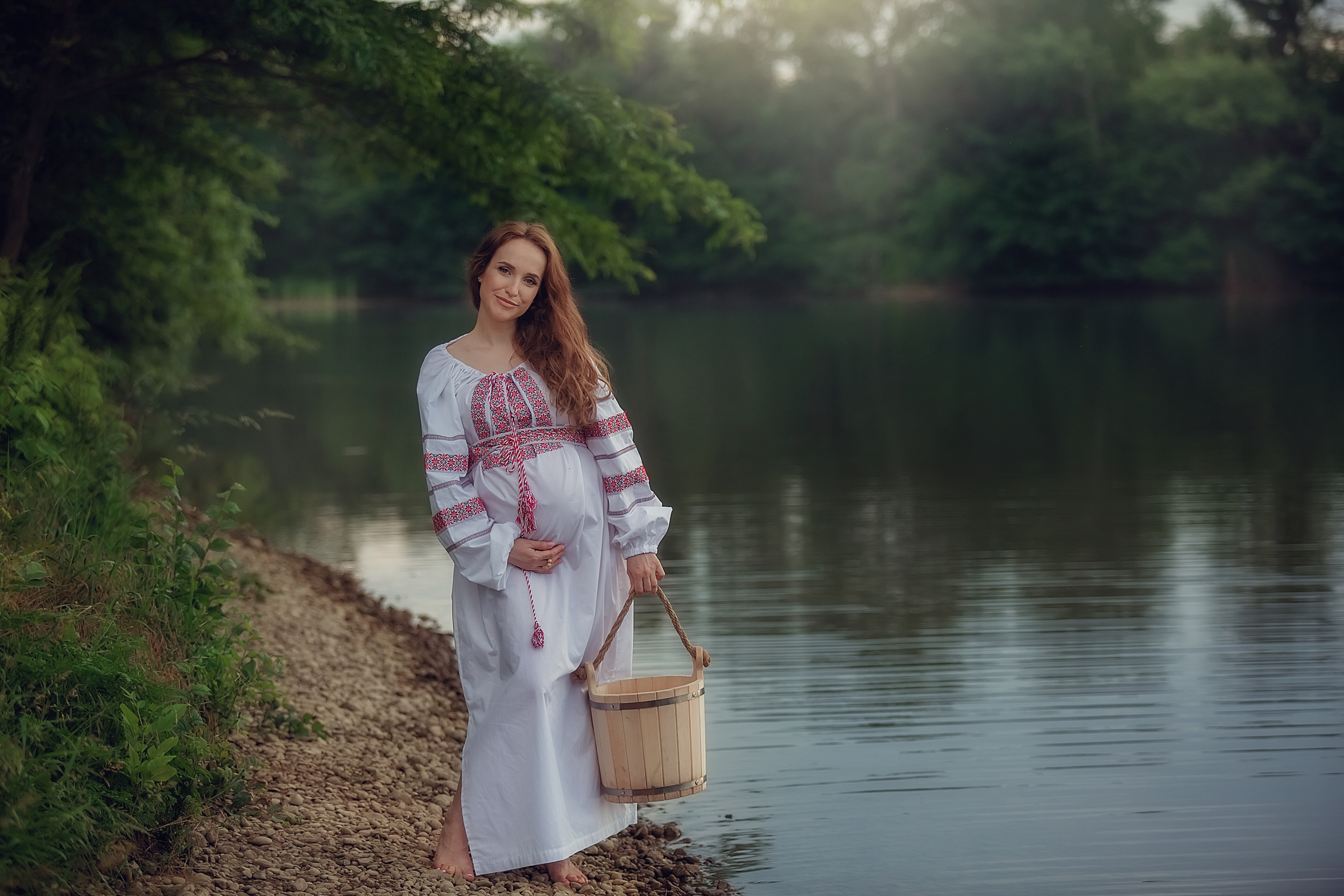 В русско-народном стиле. Семейный и детский фотограф Екатерина Савёлова