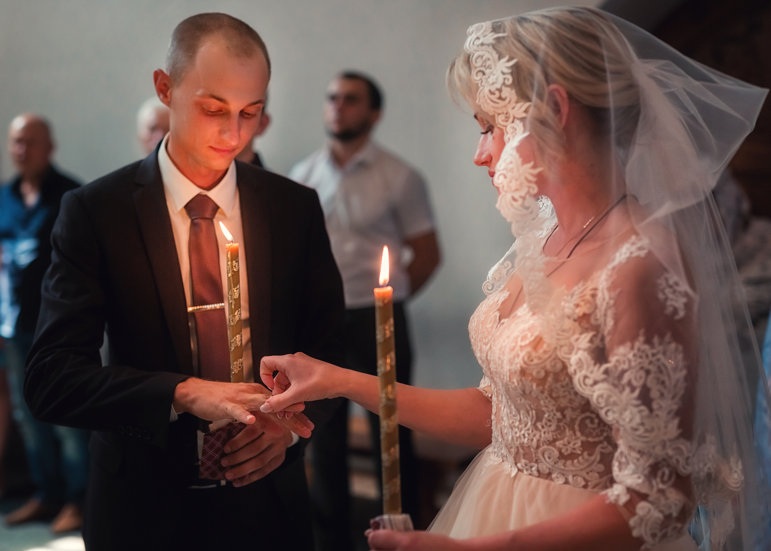 Венчание. Свято-Никольский храм ст. Кавказская. Семейный и детский фотограф Екатерина Савёлова