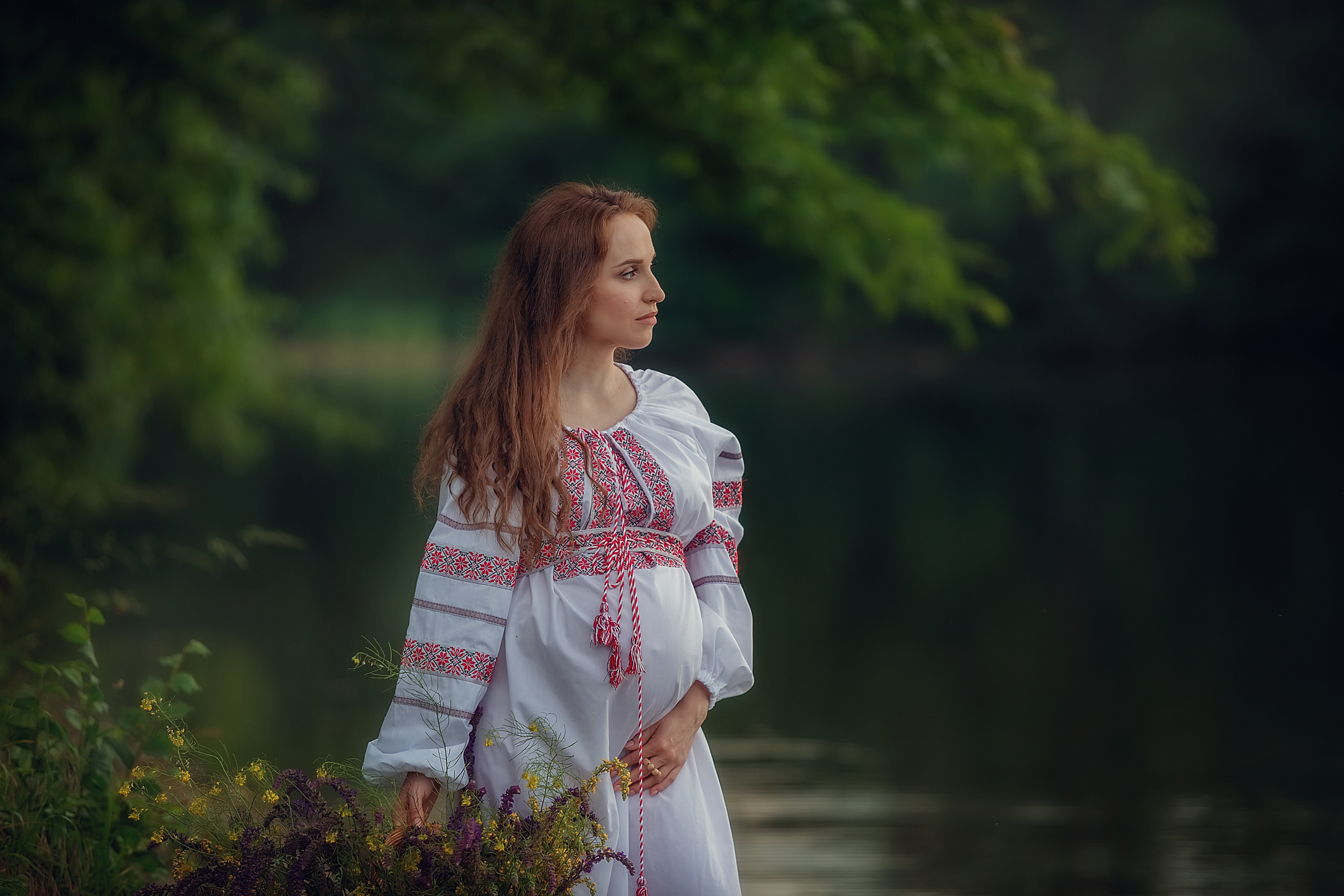 В русско-народном стиле. Семейный и детский фотограф Екатерина Савёлова