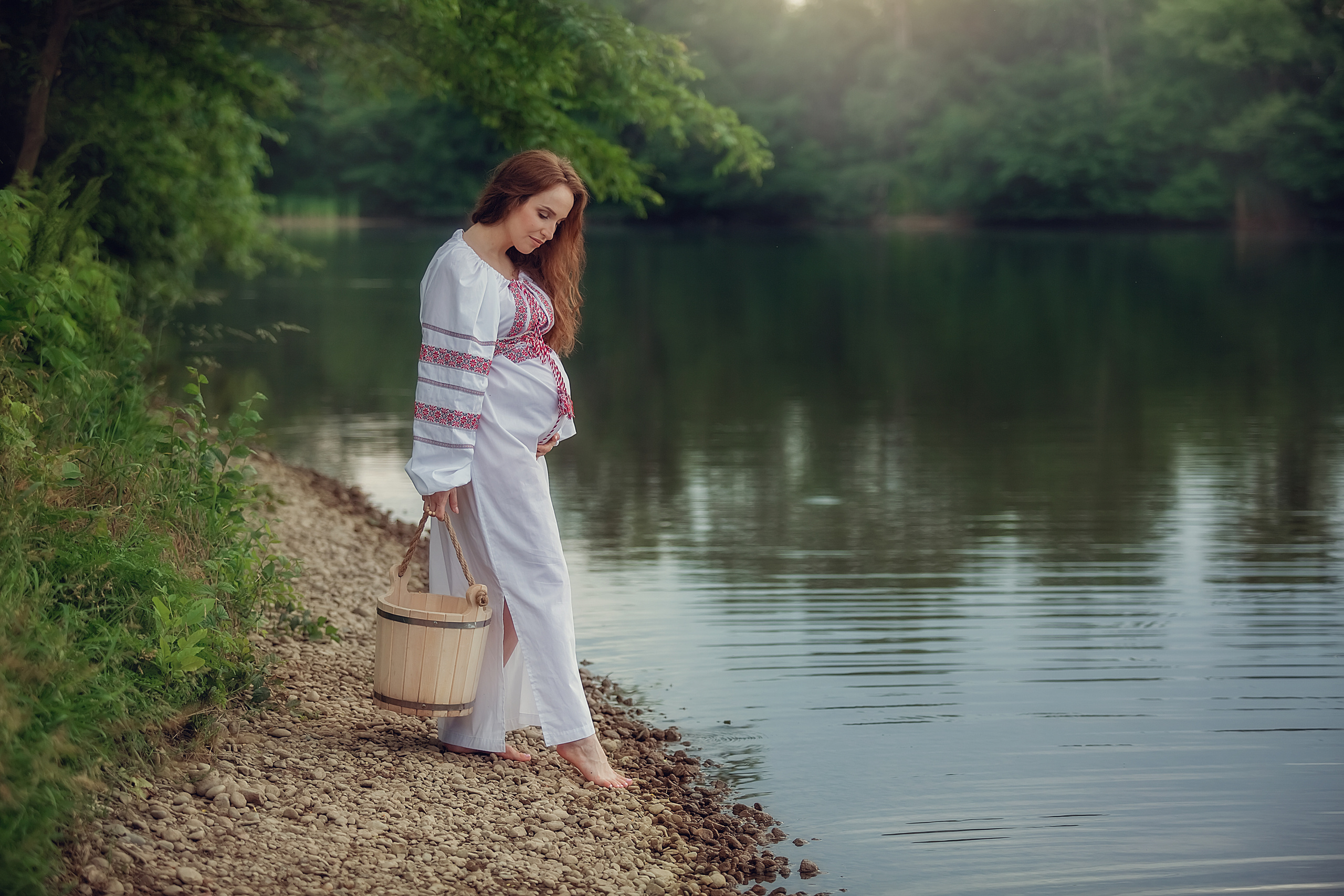 В русско-народном стиле. Семейный и детский фотограф Екатерина Савёлова