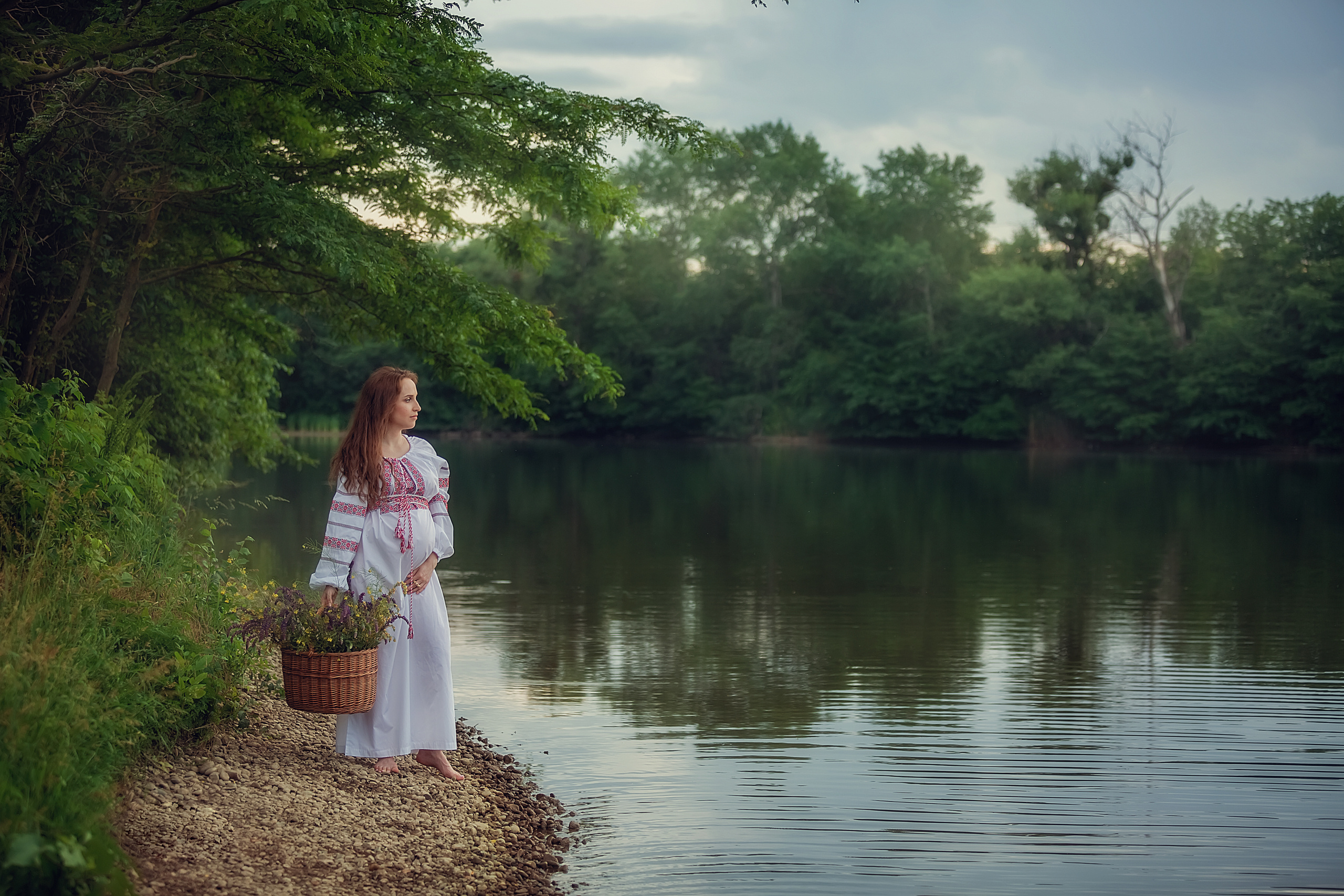 В русско-народном стиле. Семейный и детский фотограф Екатерина Савёлова