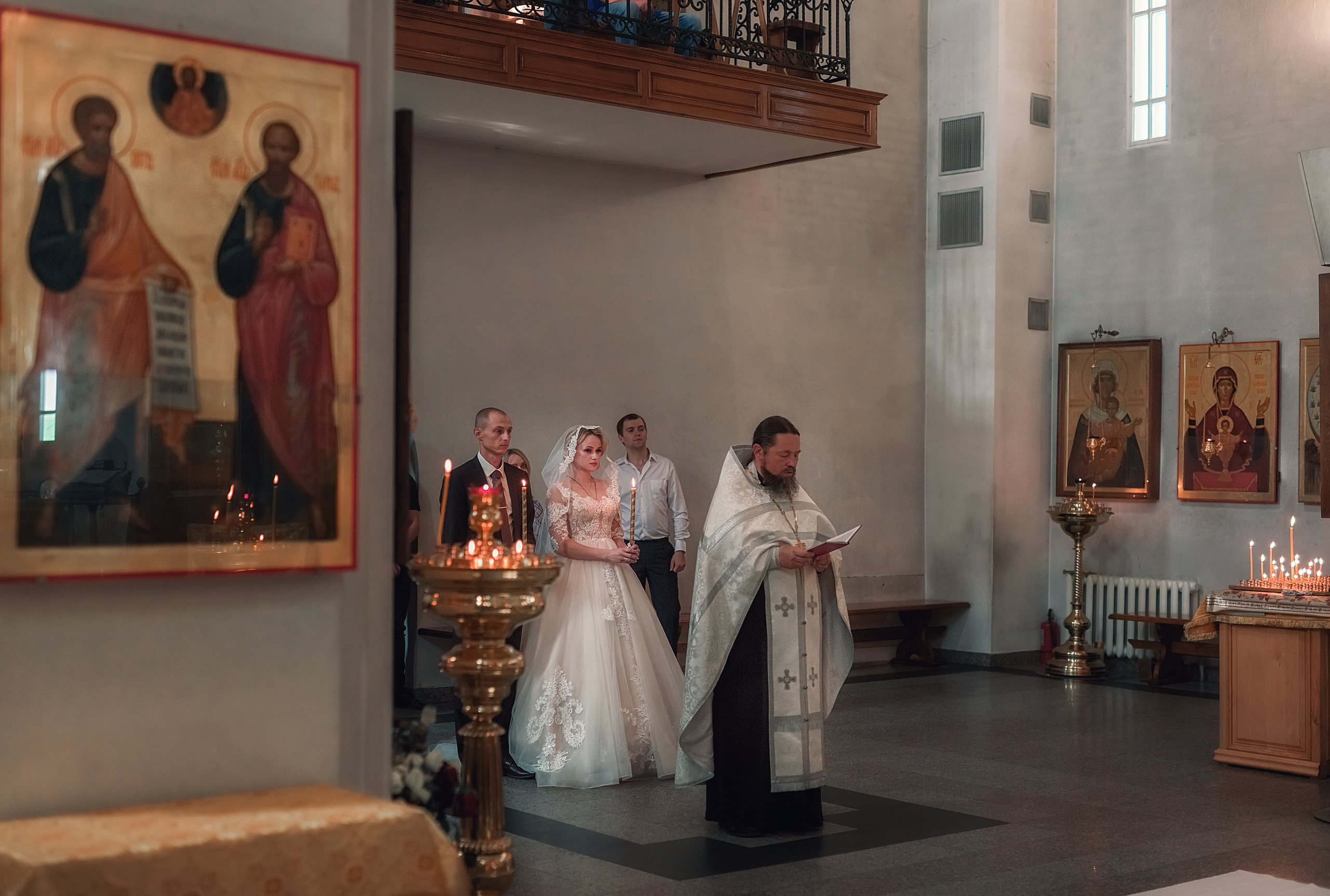 Венчание. Свято-Никольский храм ст. Кавказская. Семейный и детский фотограф Екатерина Савёлова