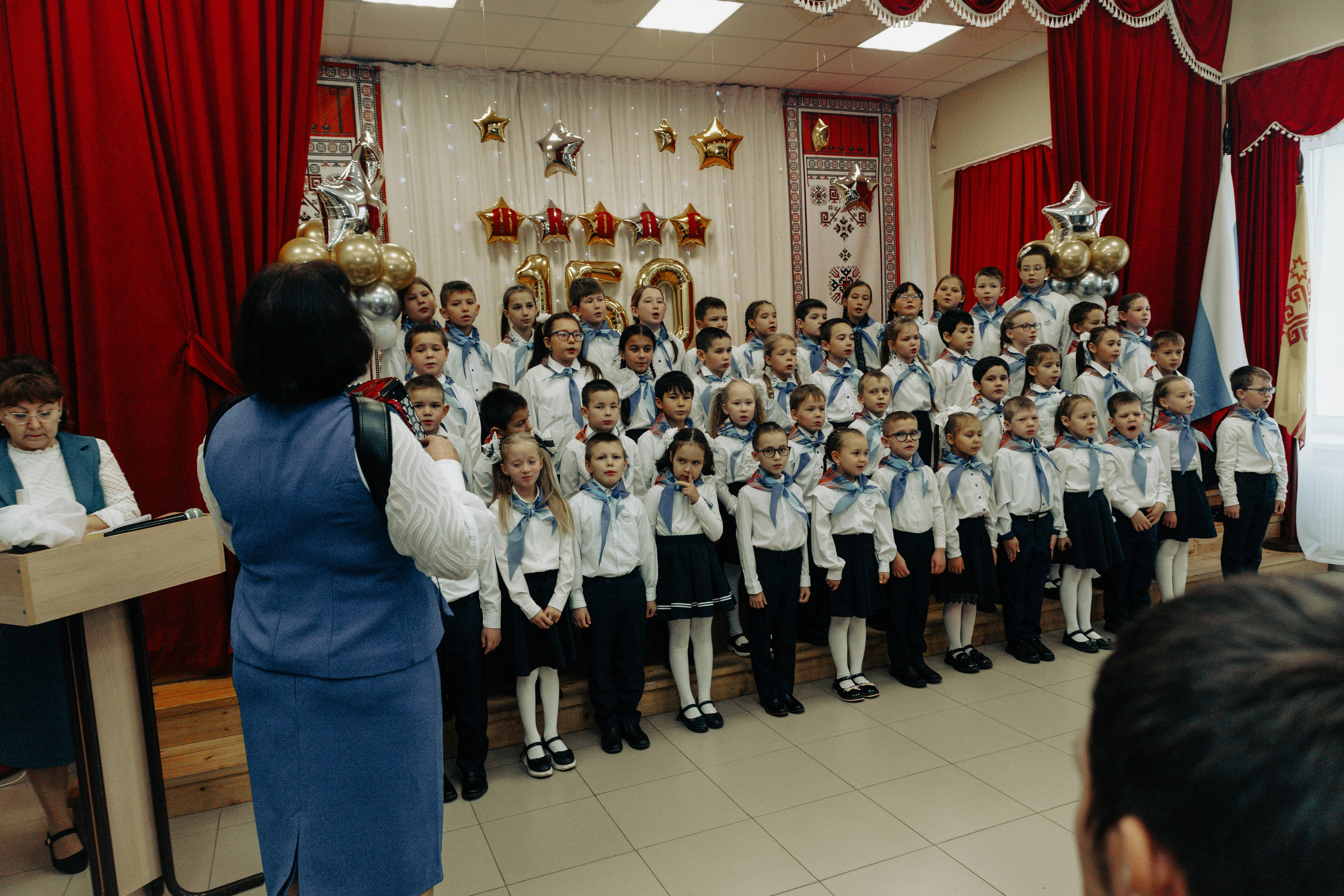 МБОУ «НОВОЧУРАШЕВСКАЯ СОШ». Фотограф г. Чебоксары Николай Фадеев