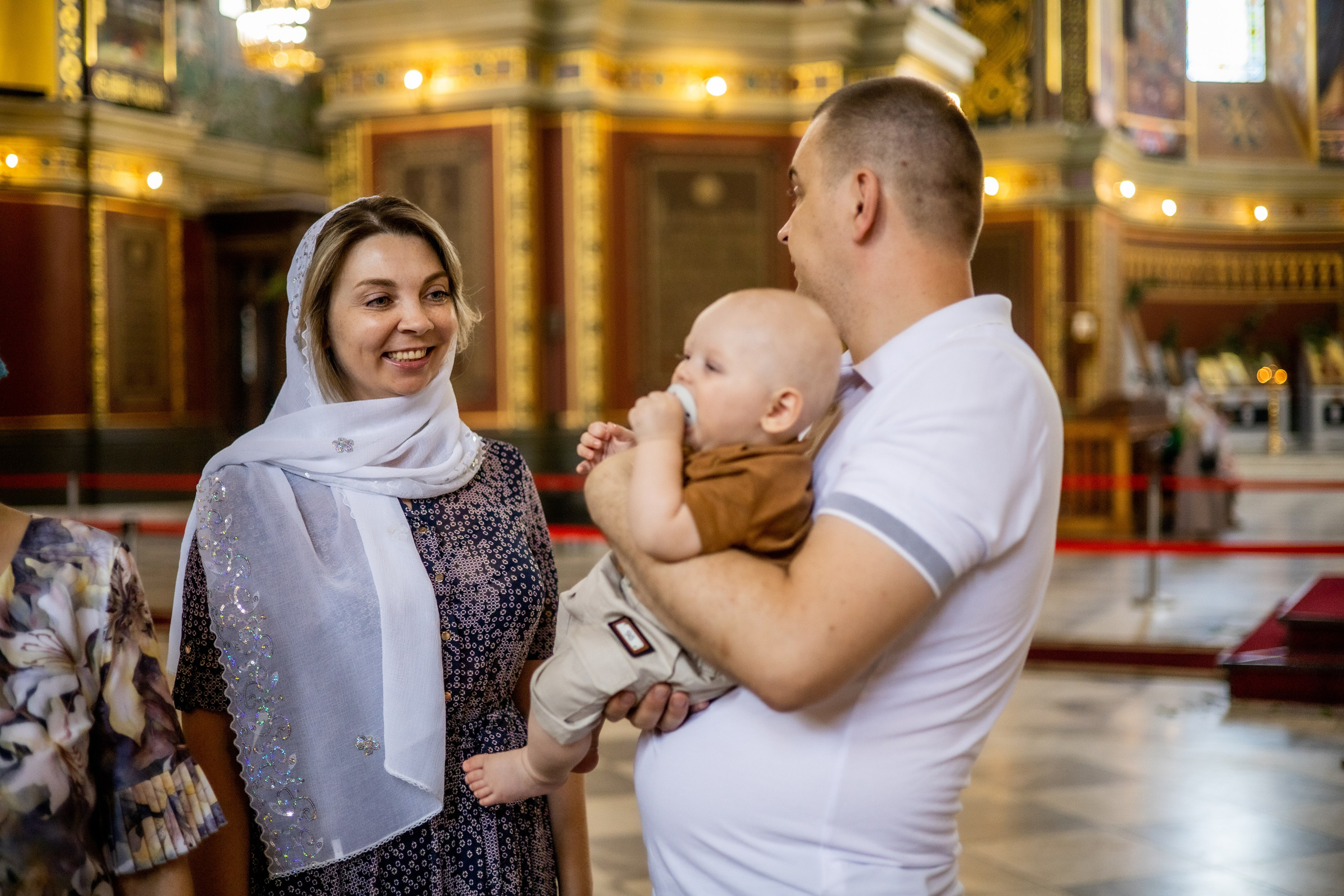 Крещение Назара. Фотограф Надежда Лукьянова