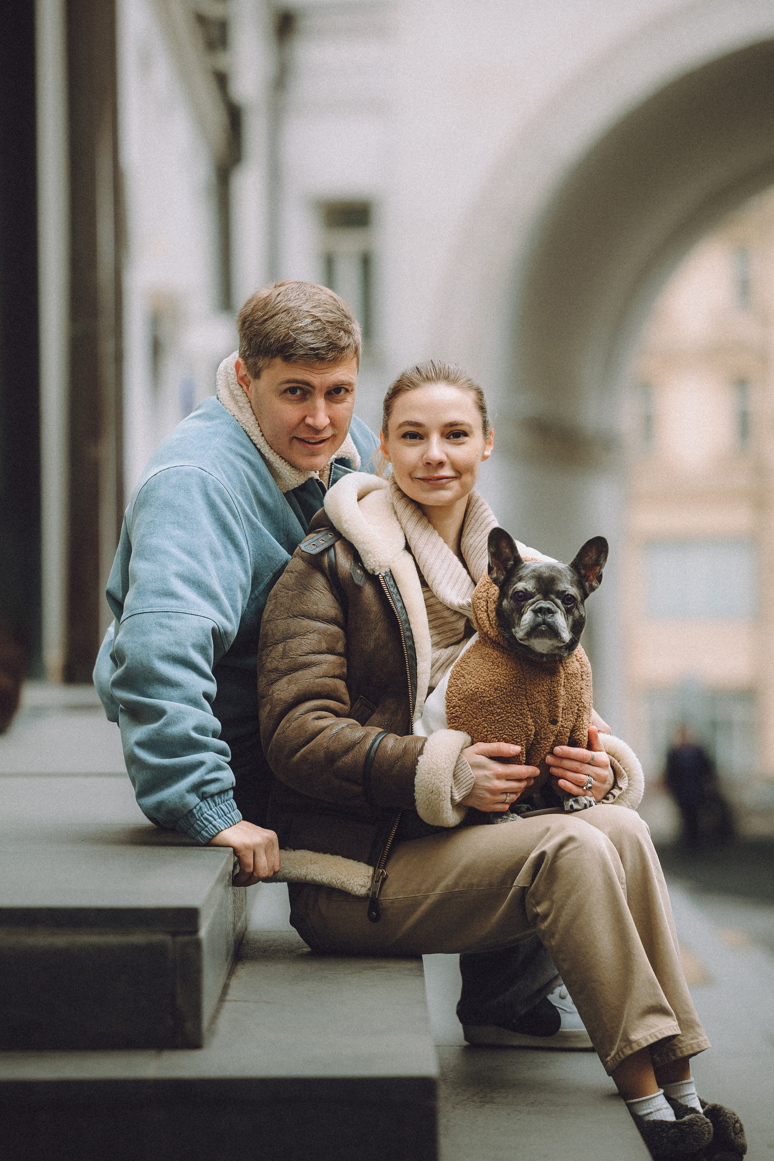 Юля, Вова и Моня