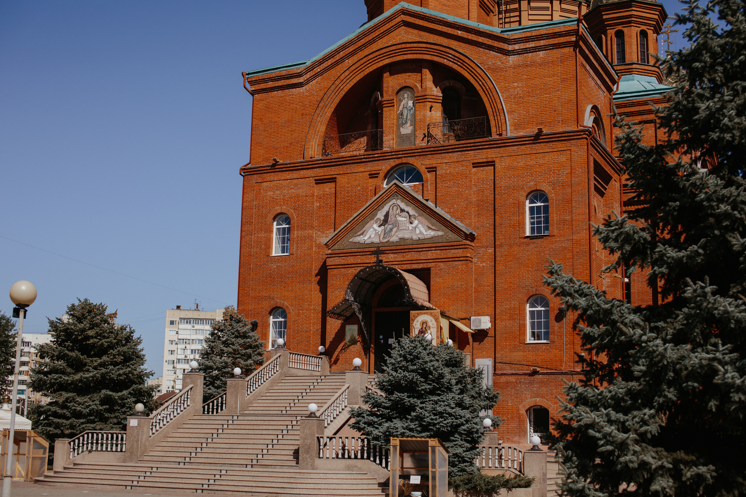 Таинство Крещения в Храме Рождества Христова. Свадебный и семейный фотограф/видеограф в Краснодаре Наталья Осинская