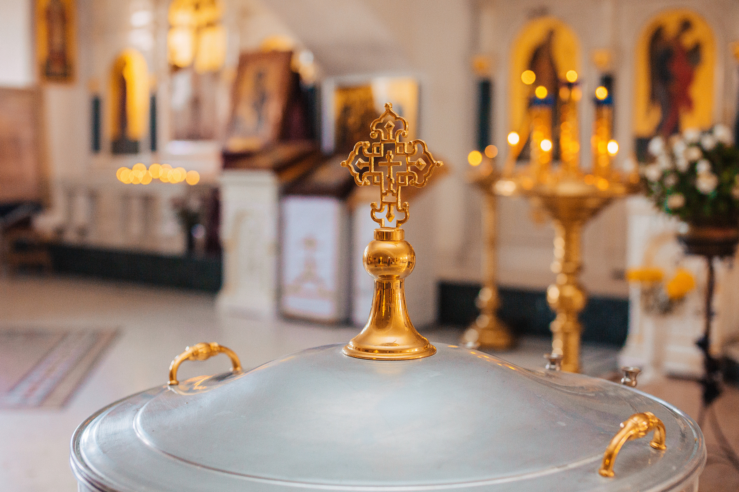 Таинство Крещения в Храме Рождества Христова. Свадебный и семейный фотограф/видеограф в Краснодаре Наталья Осинская