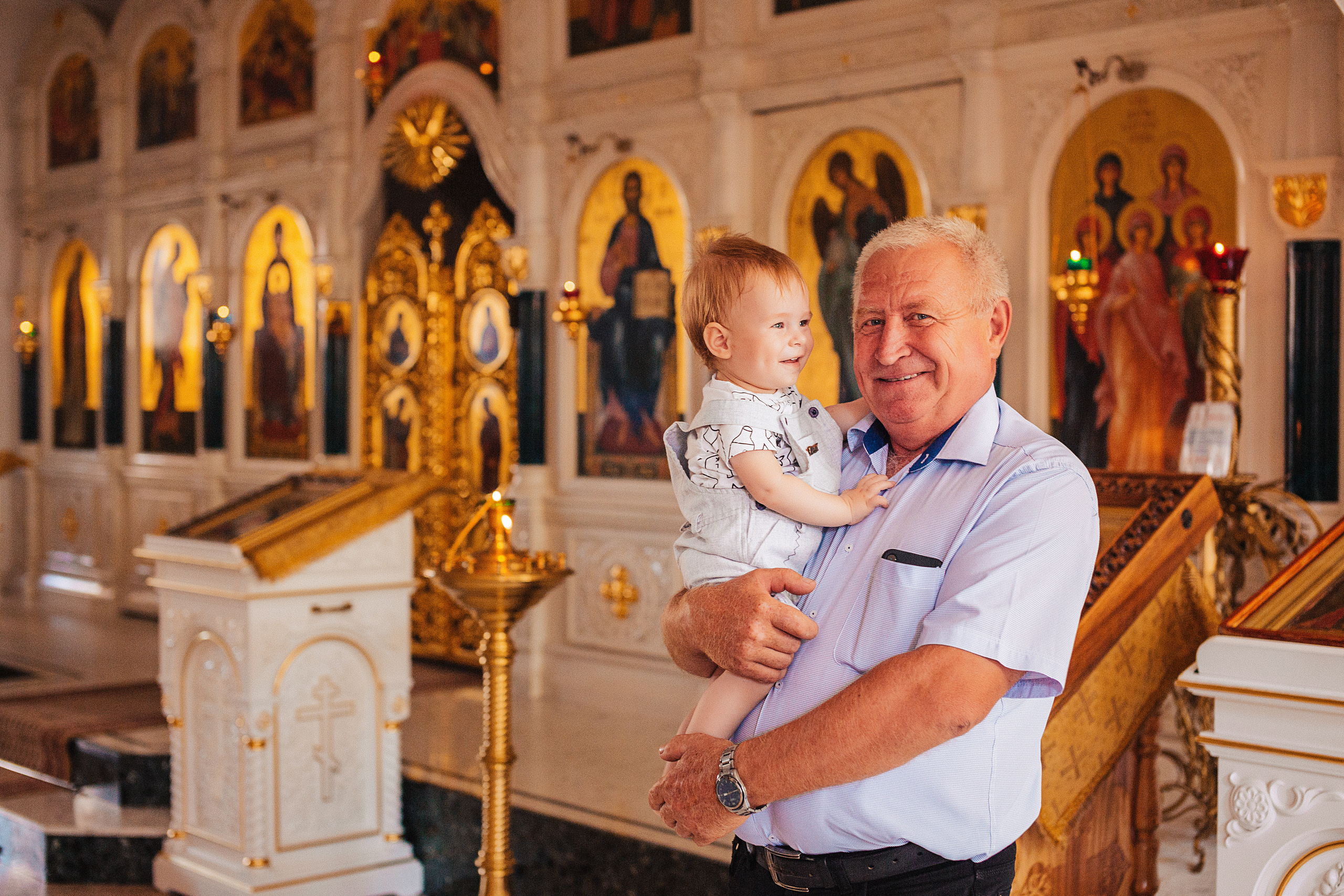 Таинство Крещения в Храме Рождества Христова. Свадебный и семейный фотограф/видеограф в Краснодаре Наталья Осинская