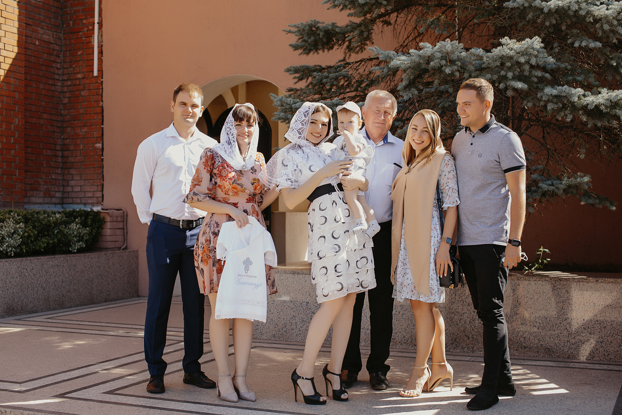 Таинство Крещения в Храме Рождества Христова. Свадебный и семейный фотограф/видеограф в Краснодаре Наталья Осинская