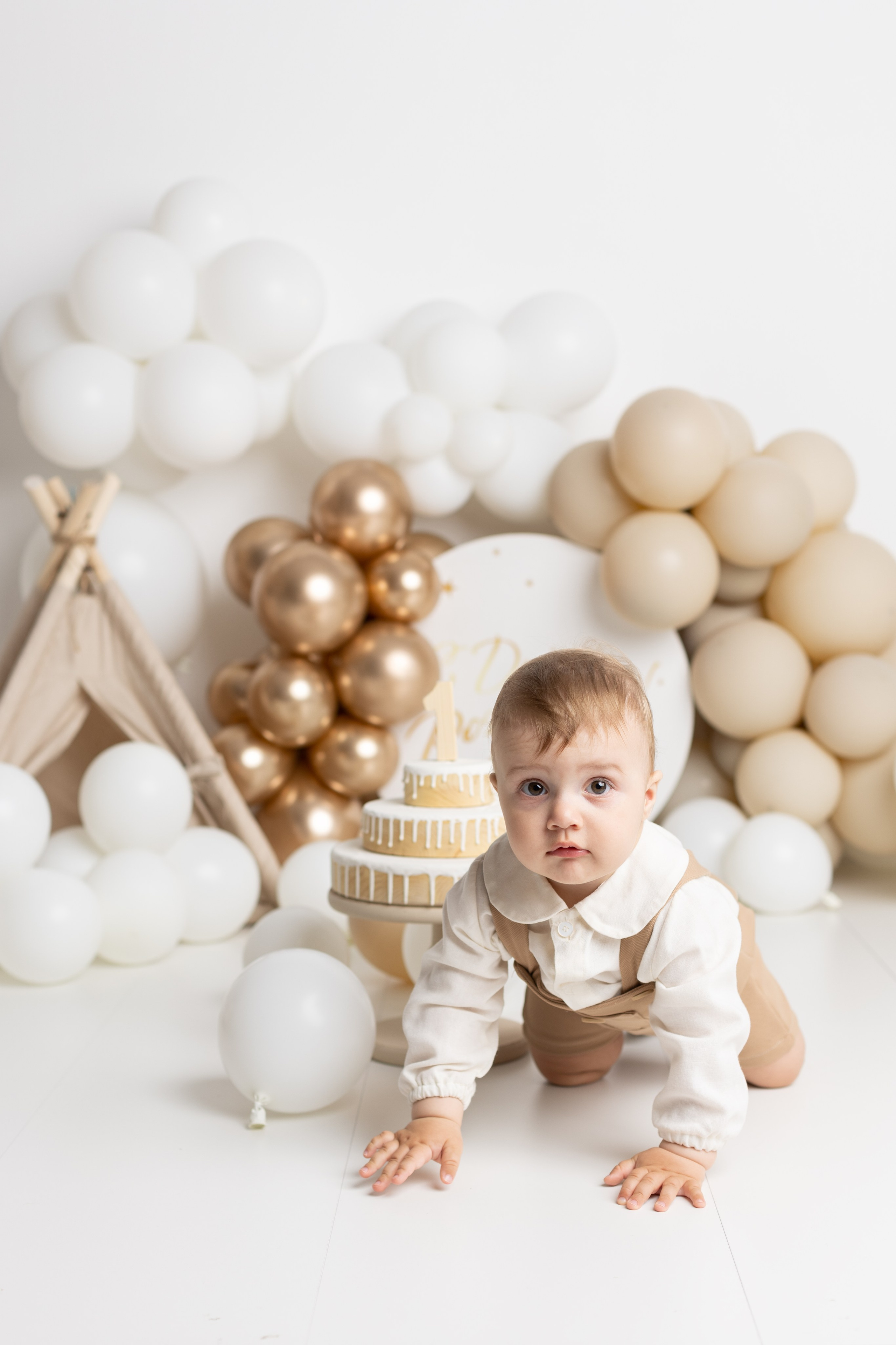 Фотосессия к первому дню рождения. Фотограф новорожденных, детский фотограф в г. Оренбурге Екатерина Козлова