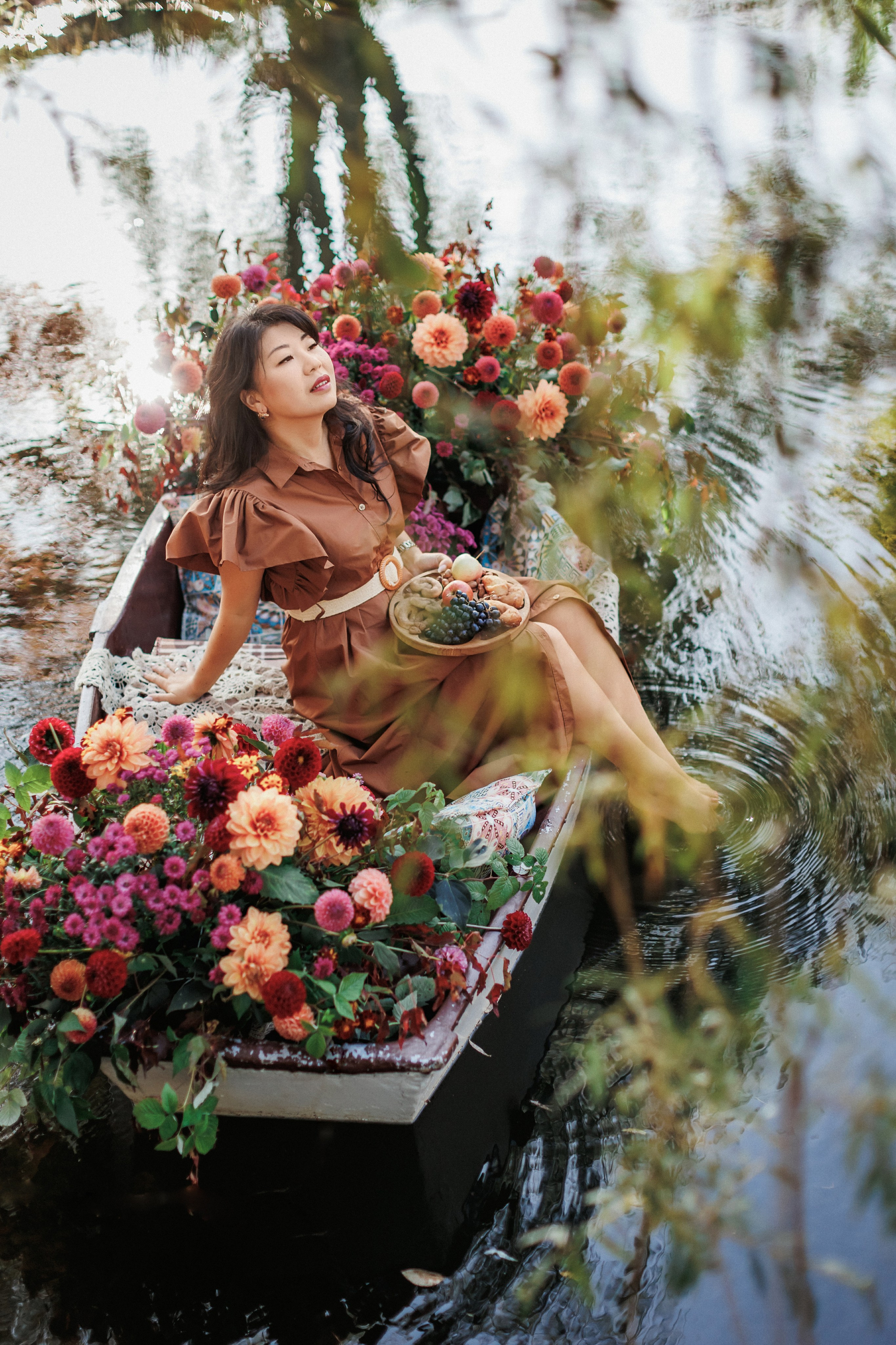 Фотопроект «Лодка в цветах». Свадебный, семейный и детский фотограф в городе Партизанск, Находка