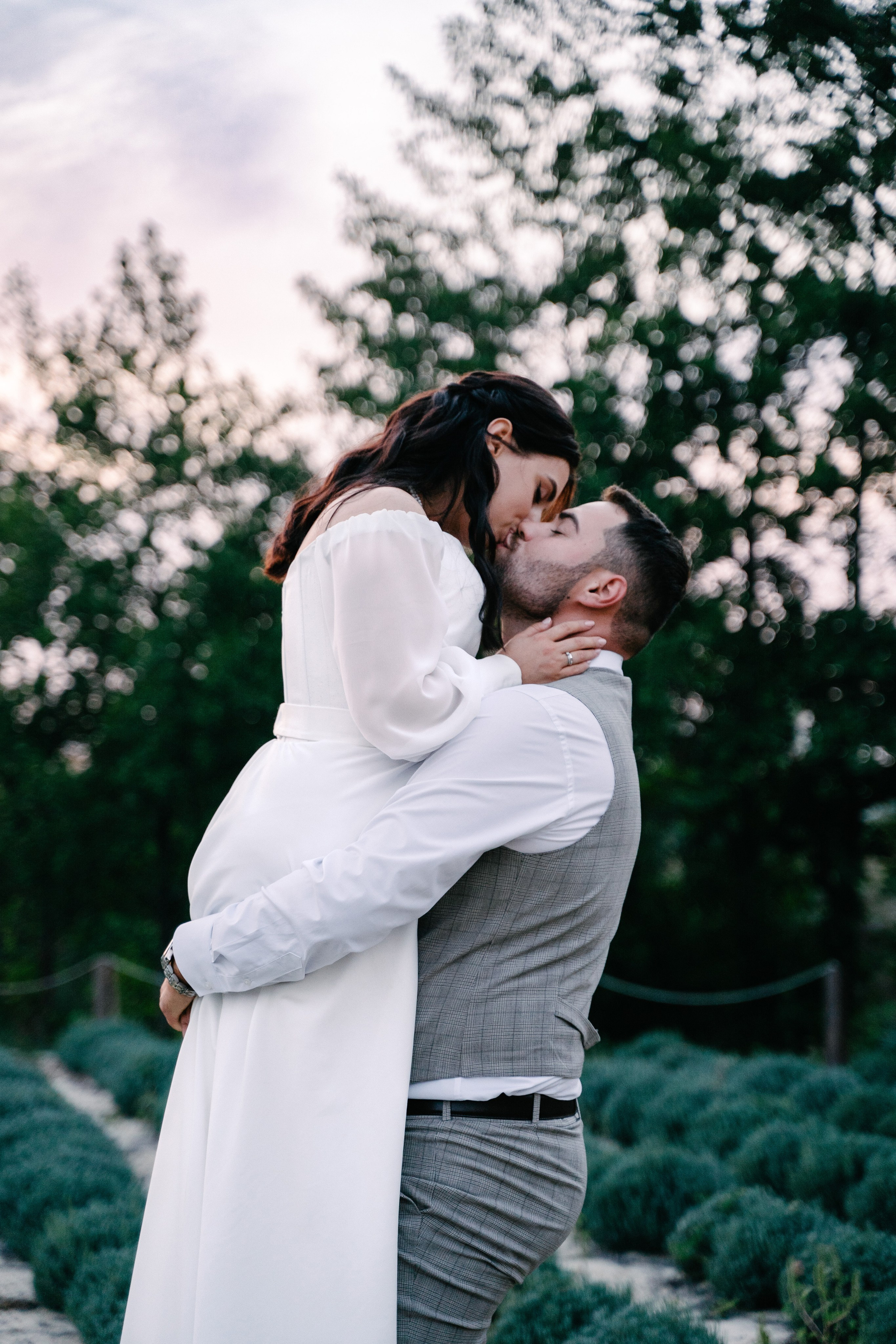 Свадебная фотосессия молодоженов теплой осенью. Свадебный и семейный фотограф из Воронежа|Москвы Бубнова Екатерина