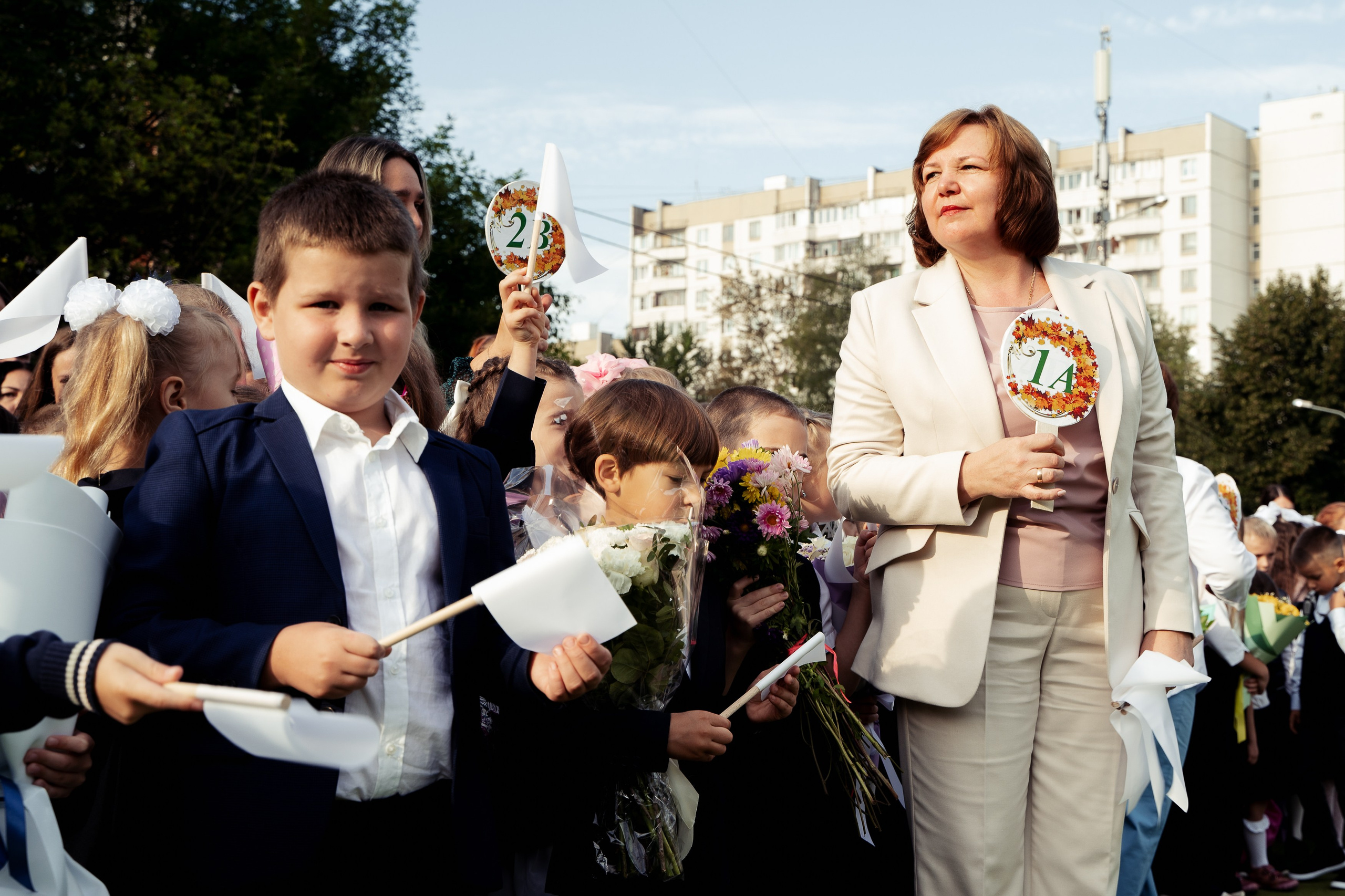 1 сентября. Фотограф Ольга Шупель
