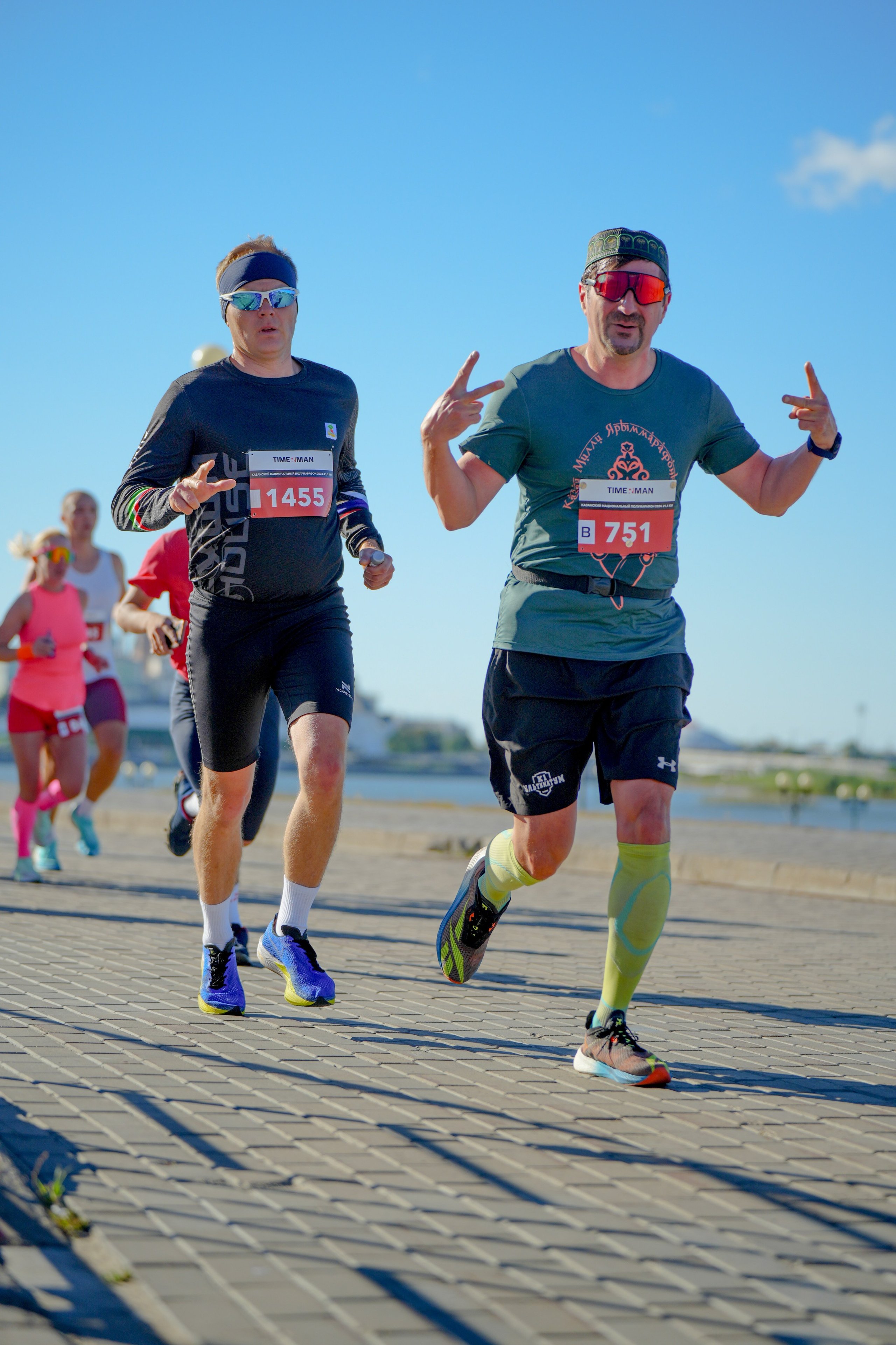 Спортивный репортаж Казанский полумарафон. Фотоким