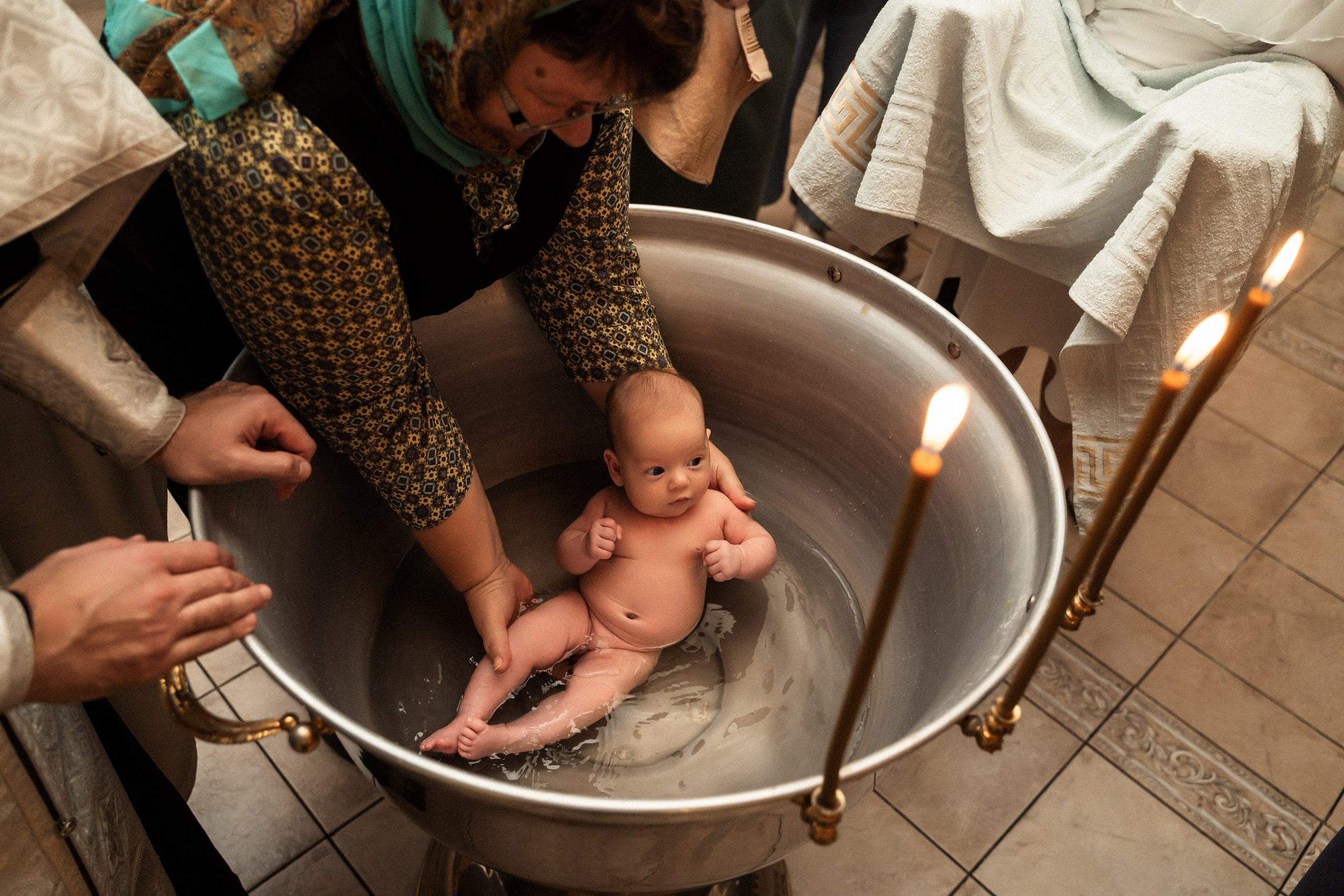 Крещение. Фотограф Алина Филимонова Тверь