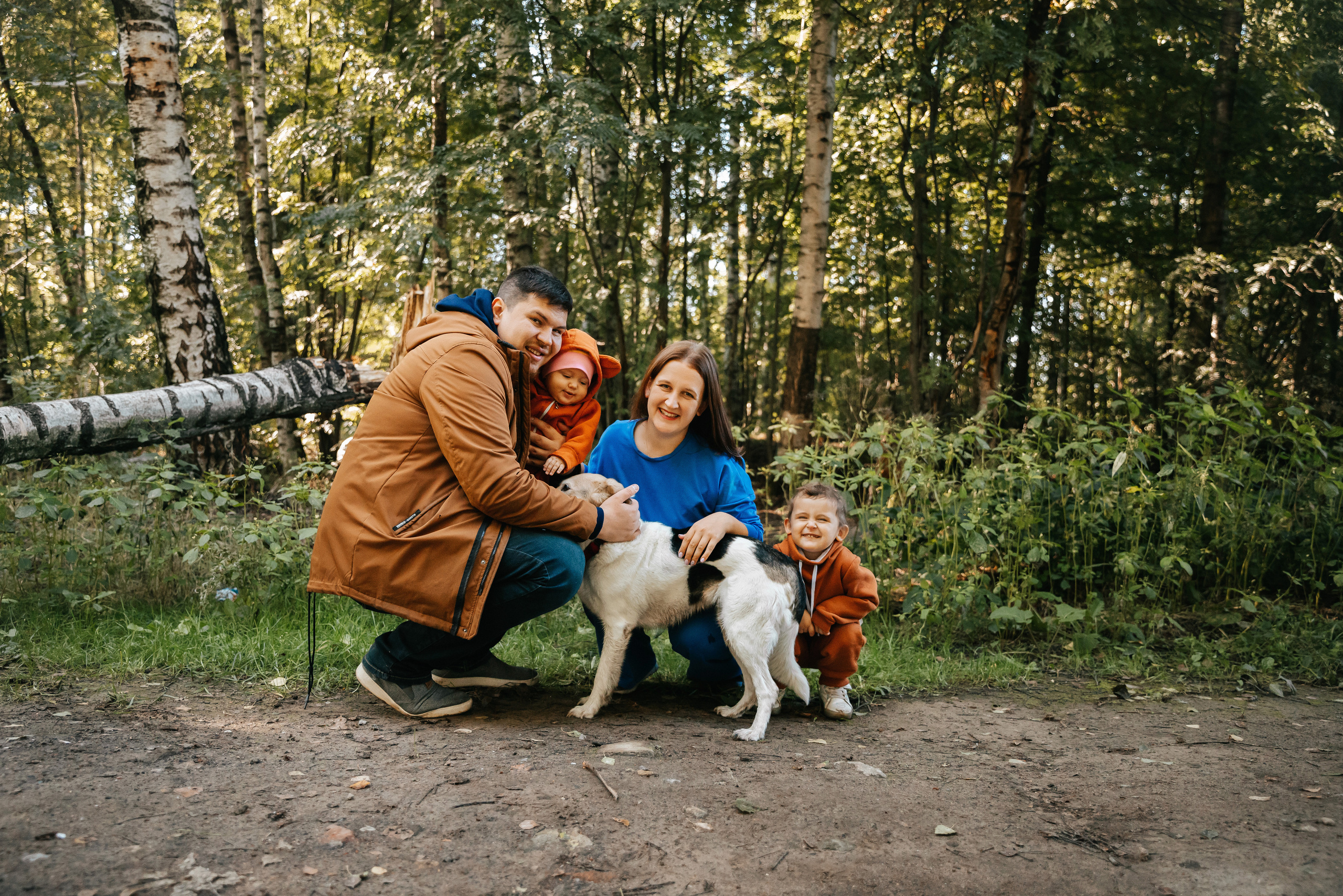 Серёжа, Настя, Василиса и Алёна. Первая семейная фотосессия. Семейный lifestyle фотограф в Санкт-Петербурге Людмила Пахомова