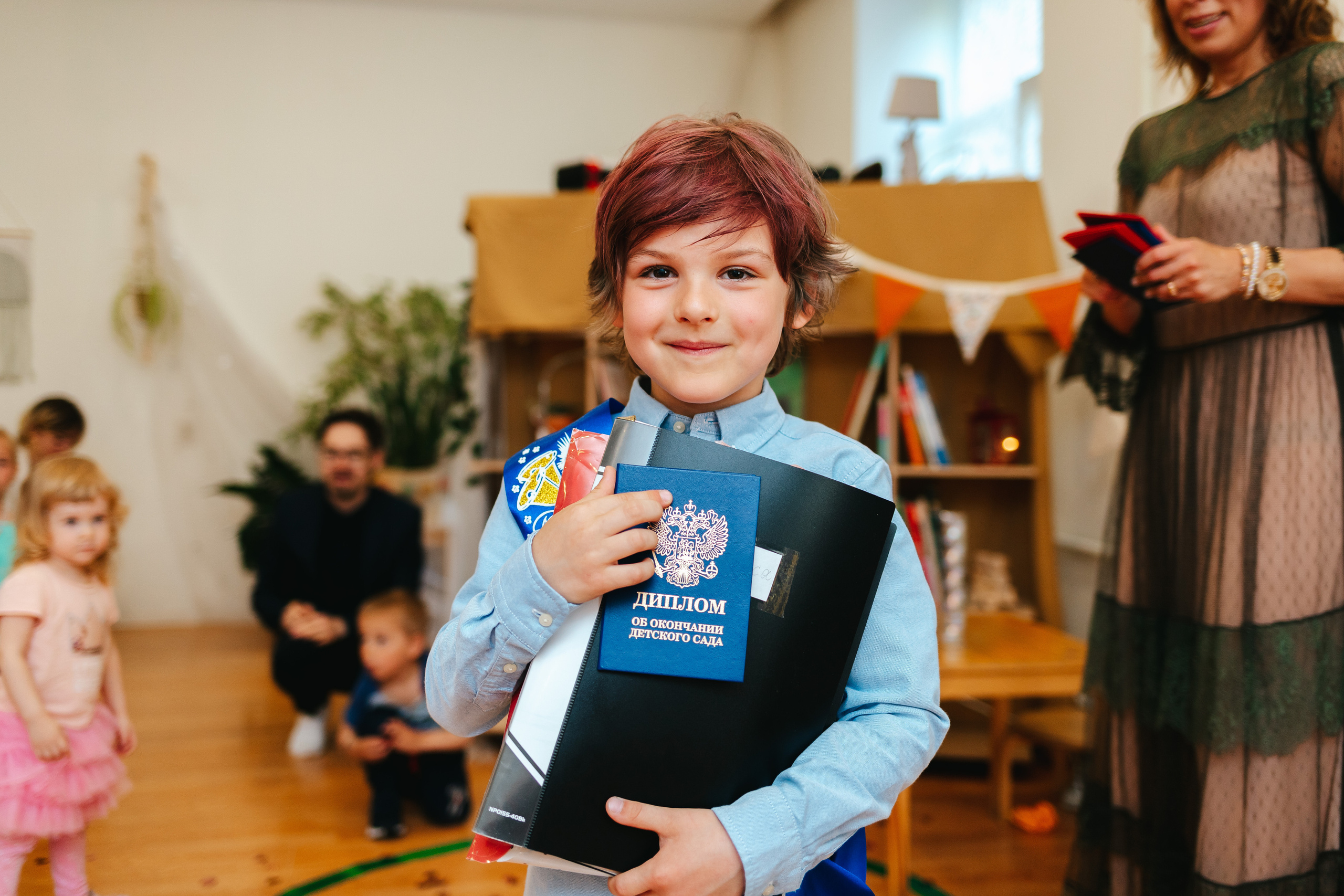 Выпускной в садике «Монтессори Азбука». Семейный lifestyle фотограф в Санкт-Петербурге Людмила Пахомова