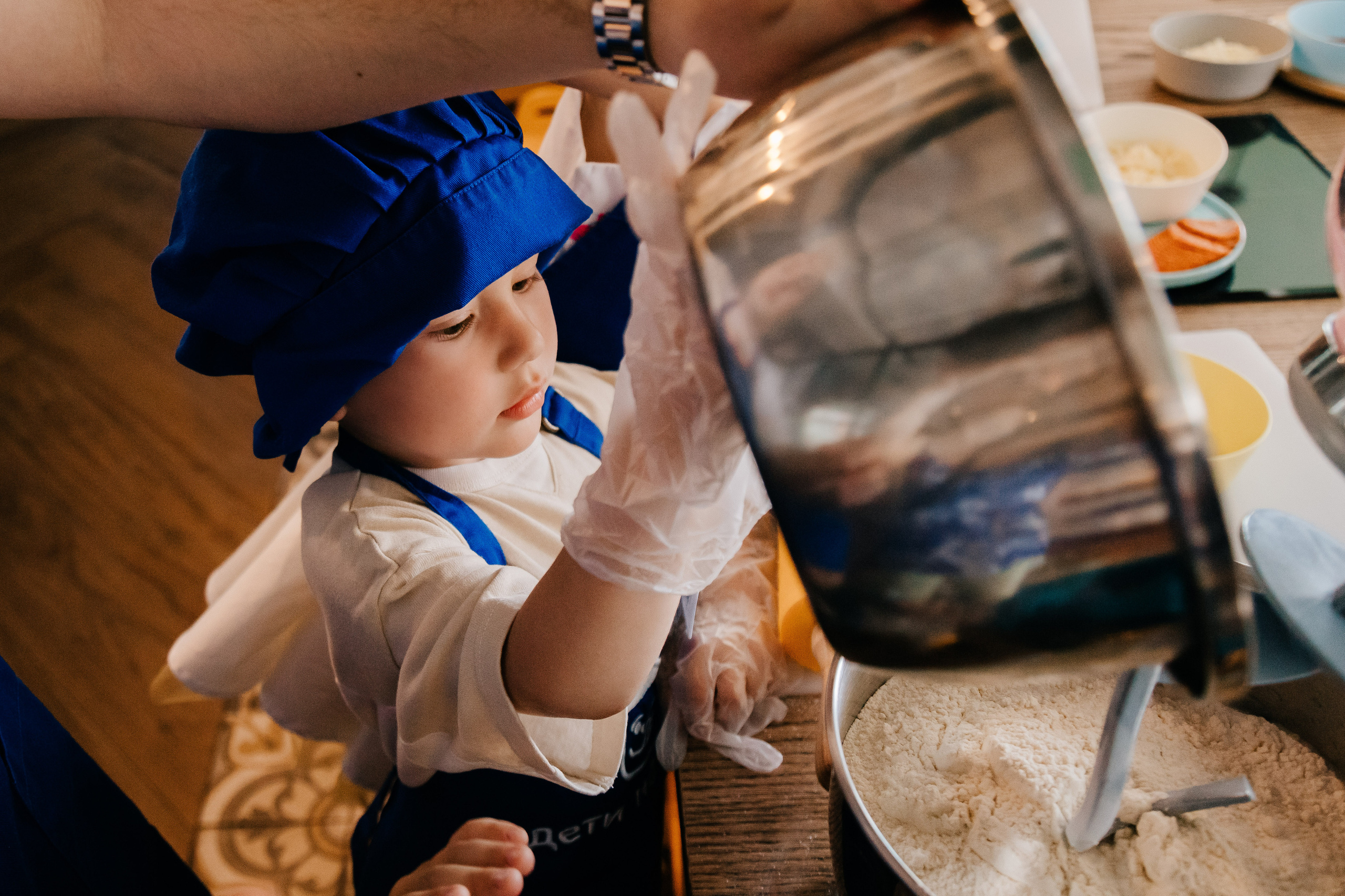 Ресторан «Дети на Кухне». Оскару 4 года. Семейный lifestyle фотограф в Санкт-Петербурге Людмила Пахомова