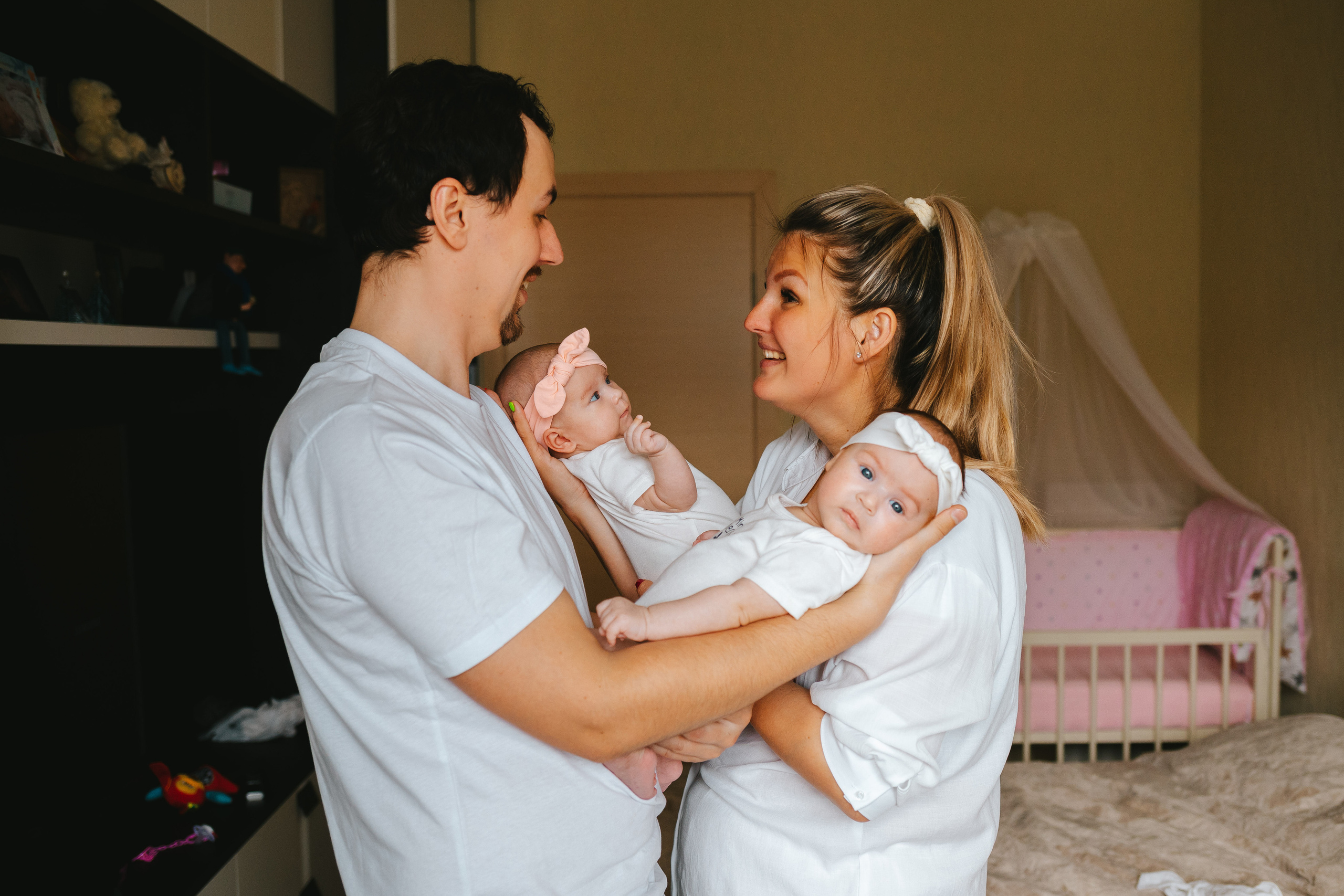 Чудесные двойняшки. Семейный lifestyle фотограф в Санкт-Петербурге Людмила Пахомова