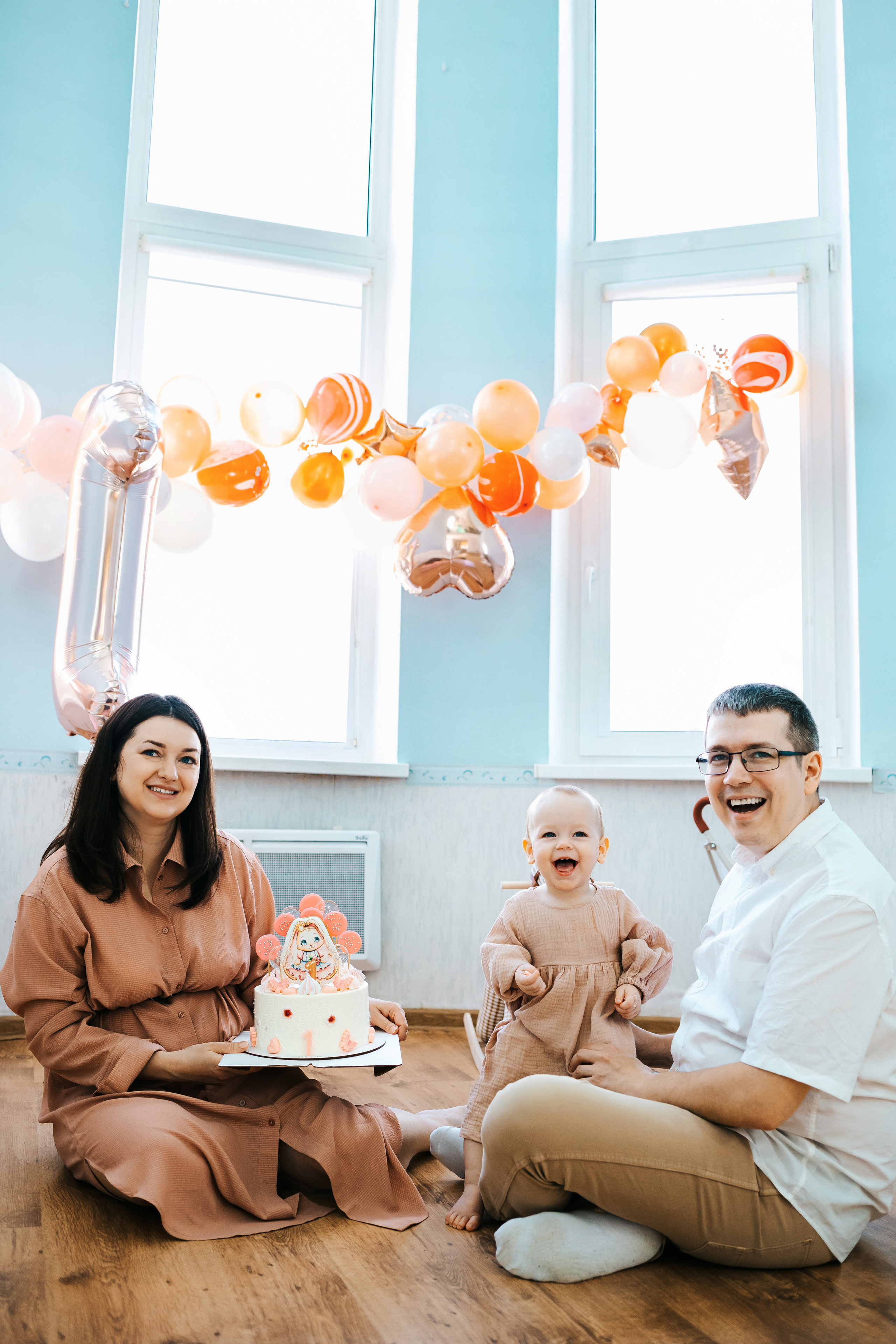 Даше 1 годик. Семейный lifestyle фотограф в Санкт-Петербурге Людмила Пахомова