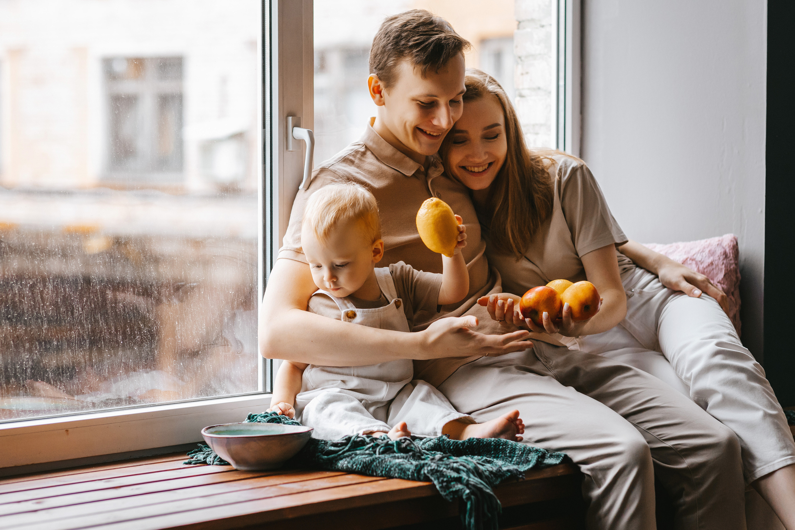 Денис, Вика и Марк. Семейный lifestyle фотограф в Санкт-Петербурге Людмила Пахомова